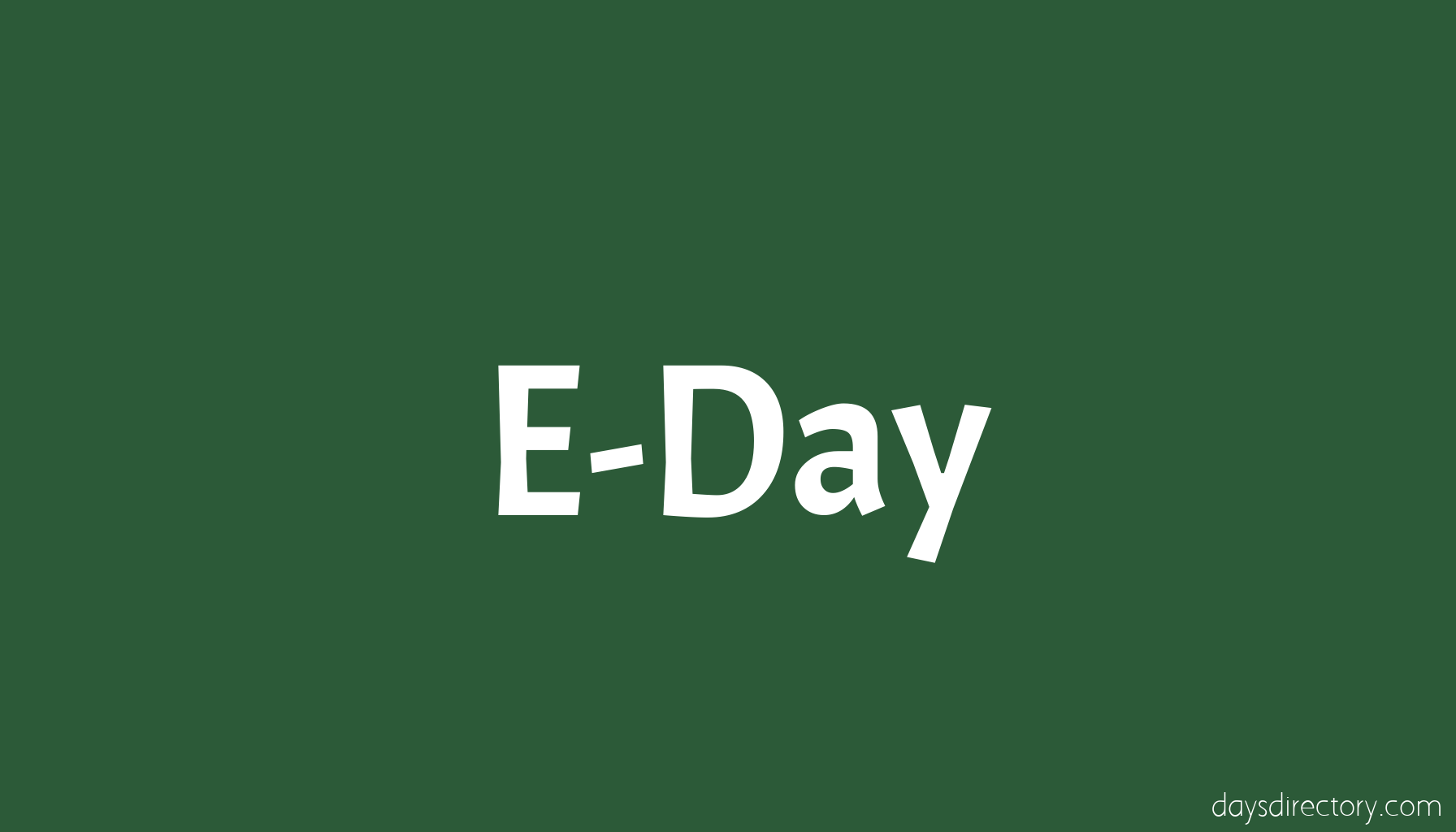 E-Day