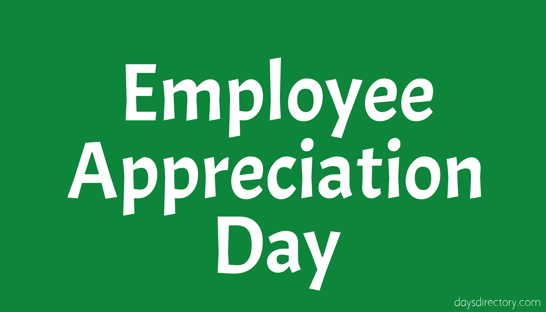 Employee Appreciation Day
