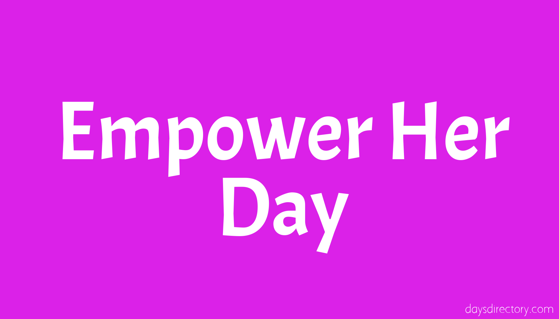 Empower Her Day
