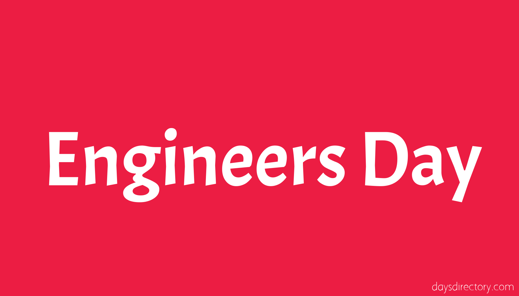 Engineers Day