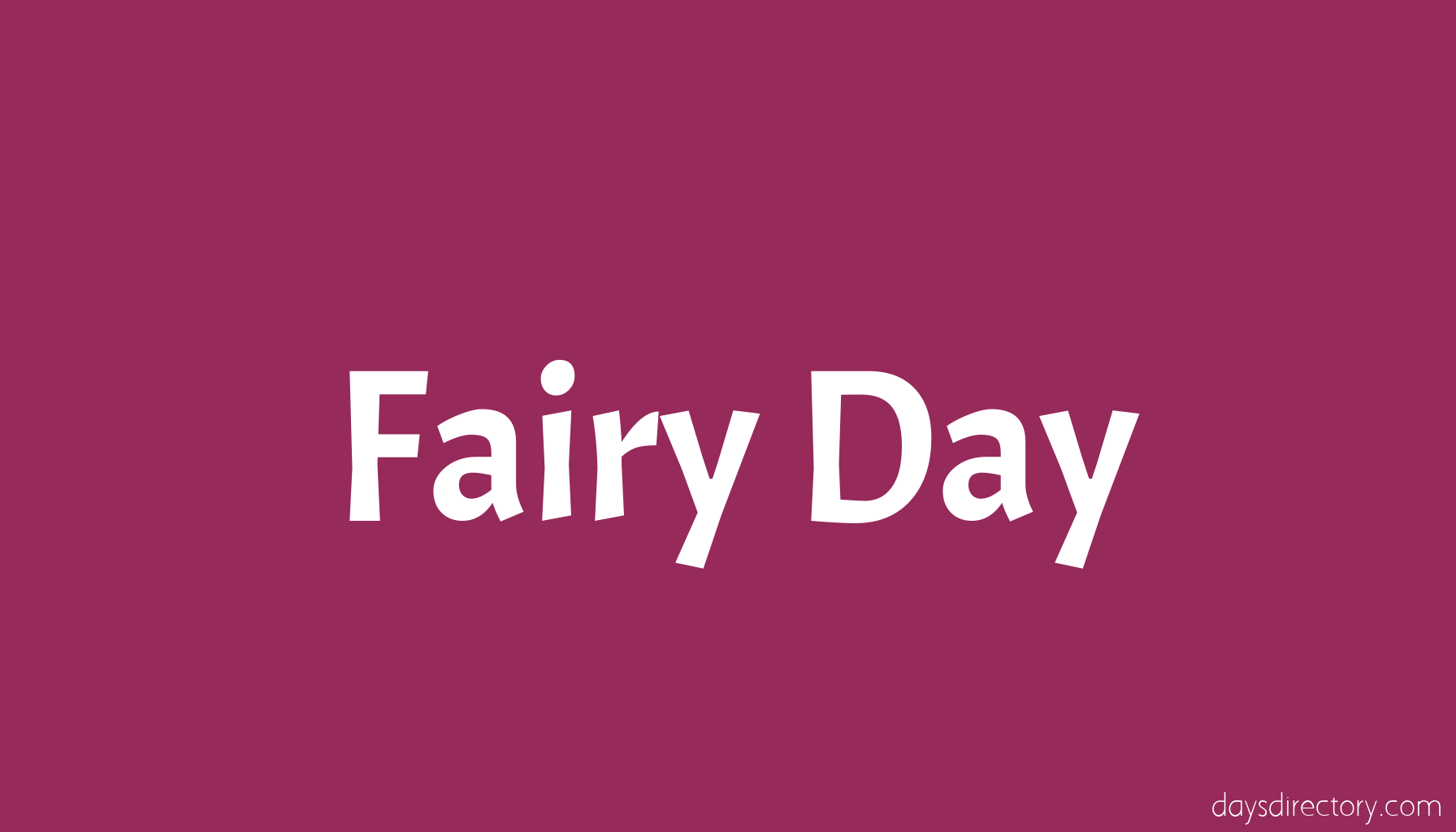 Fairy Day