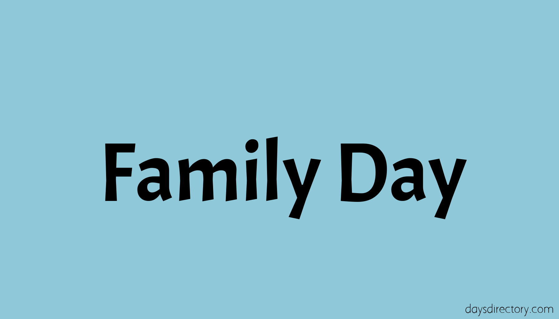 Family Day