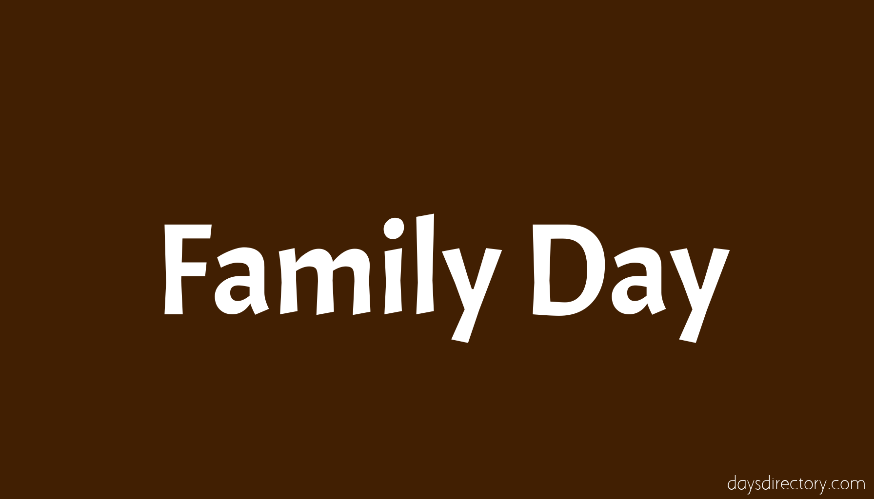 Family Day
