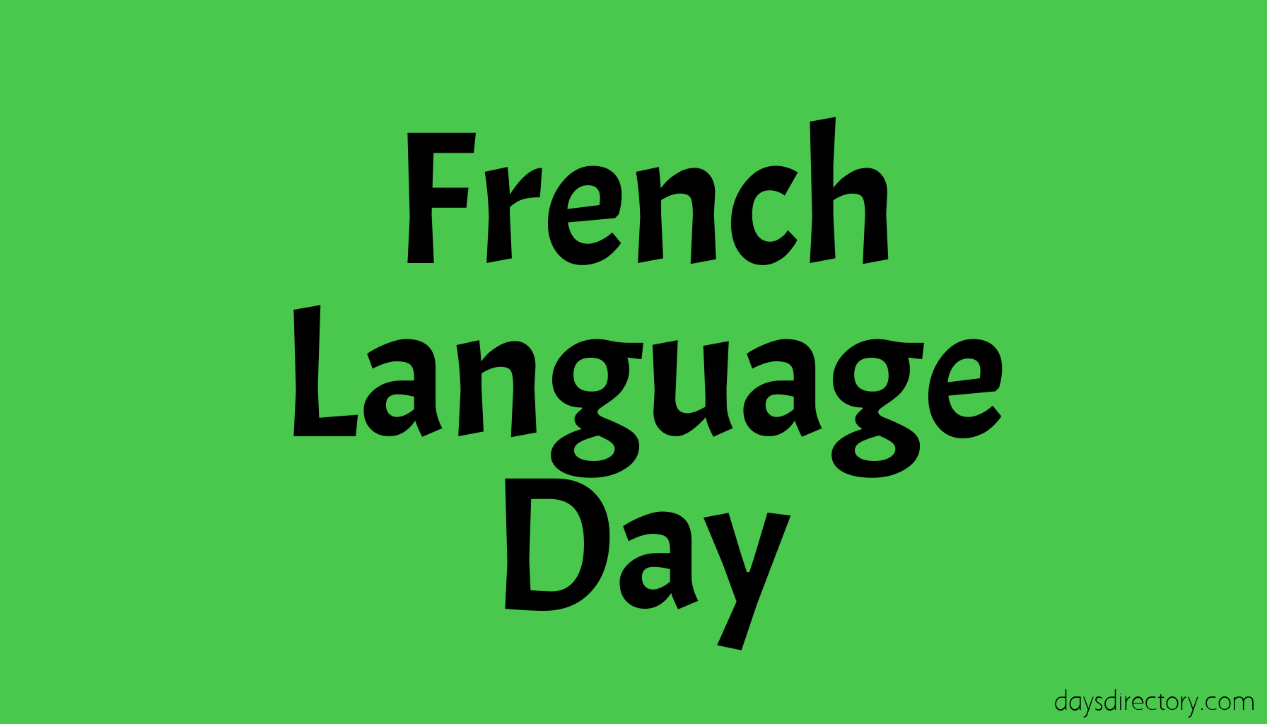French Language Day