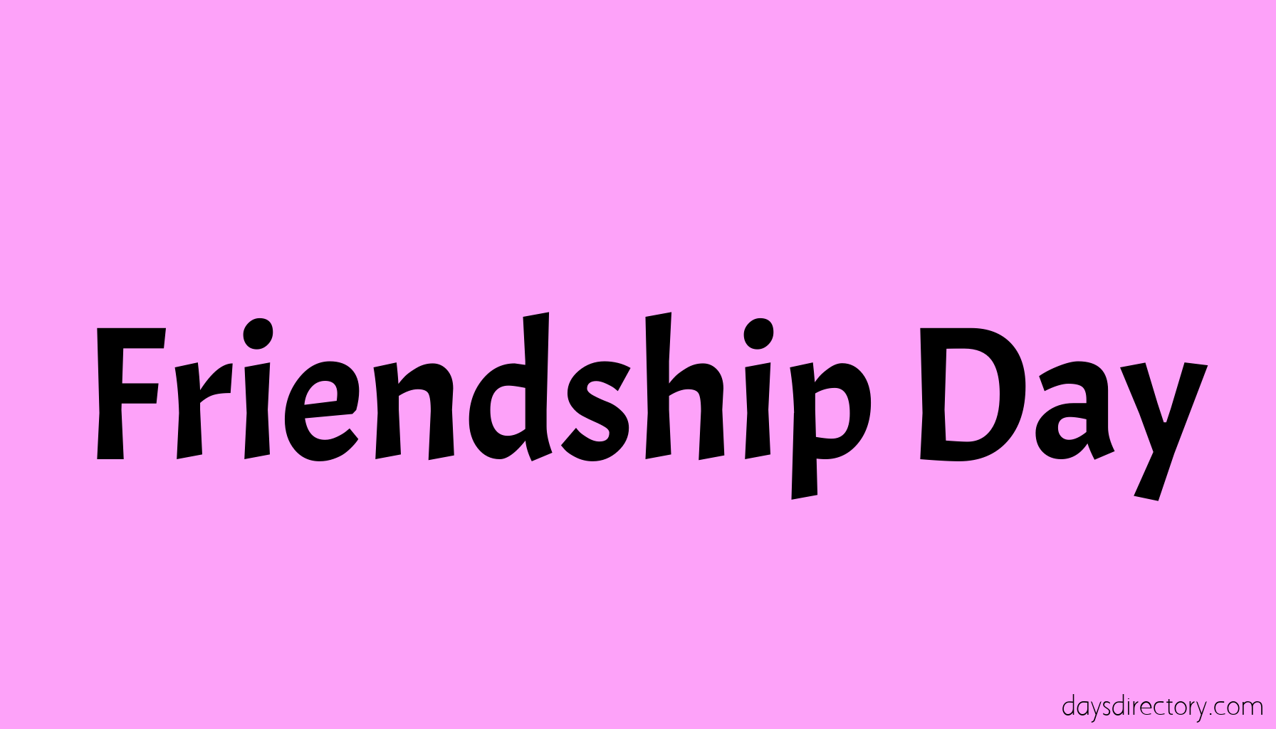 Friendship Day