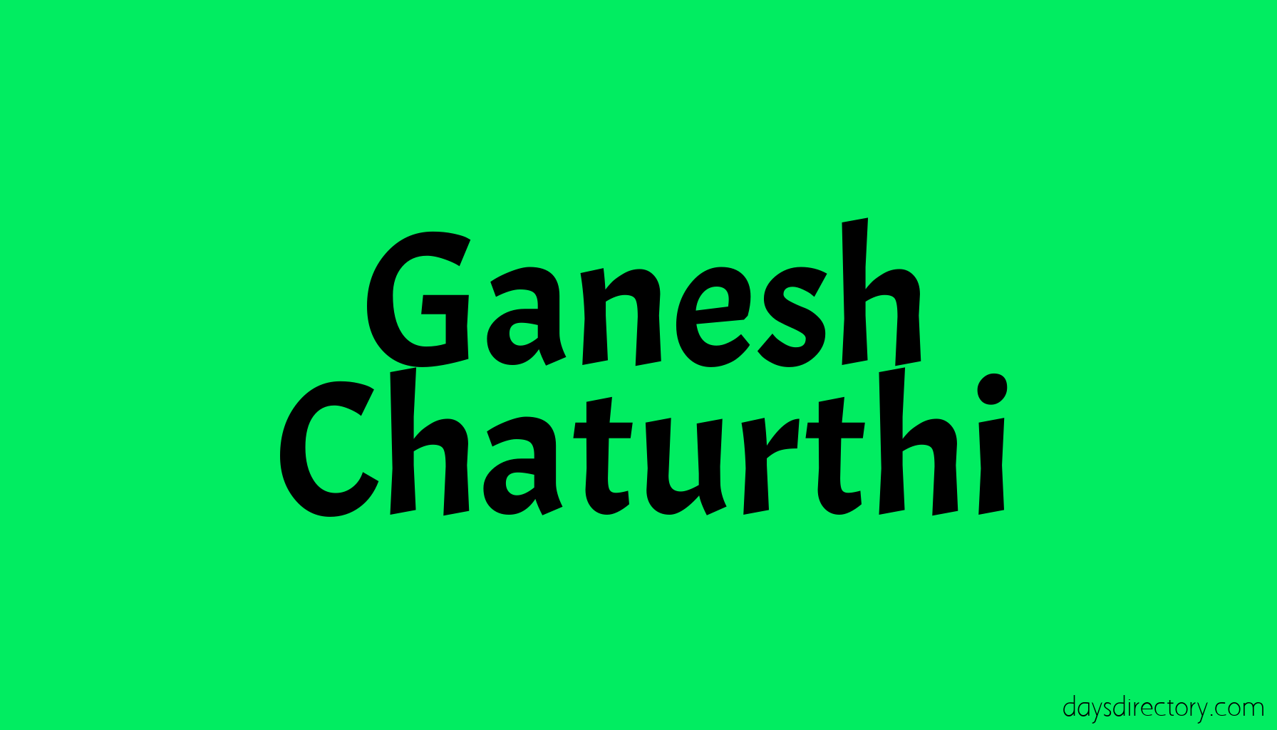 Ganesh Chaturthi