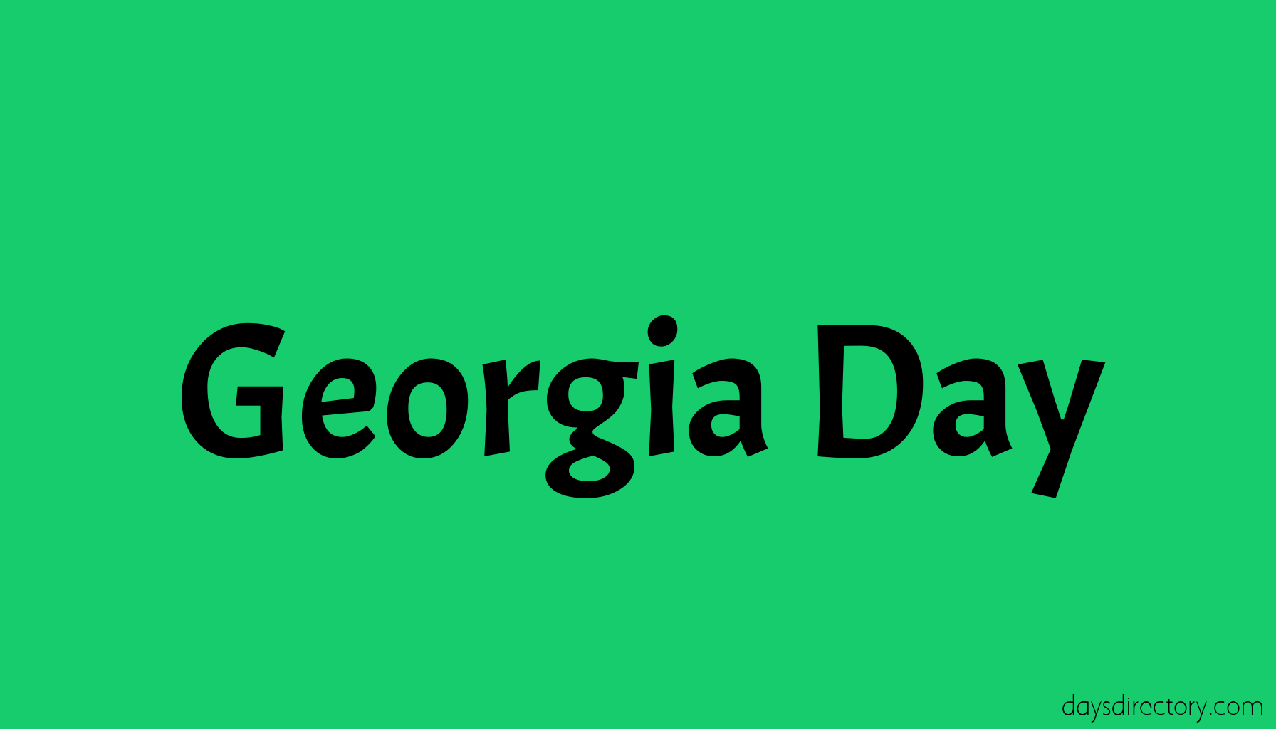 Georgia Day