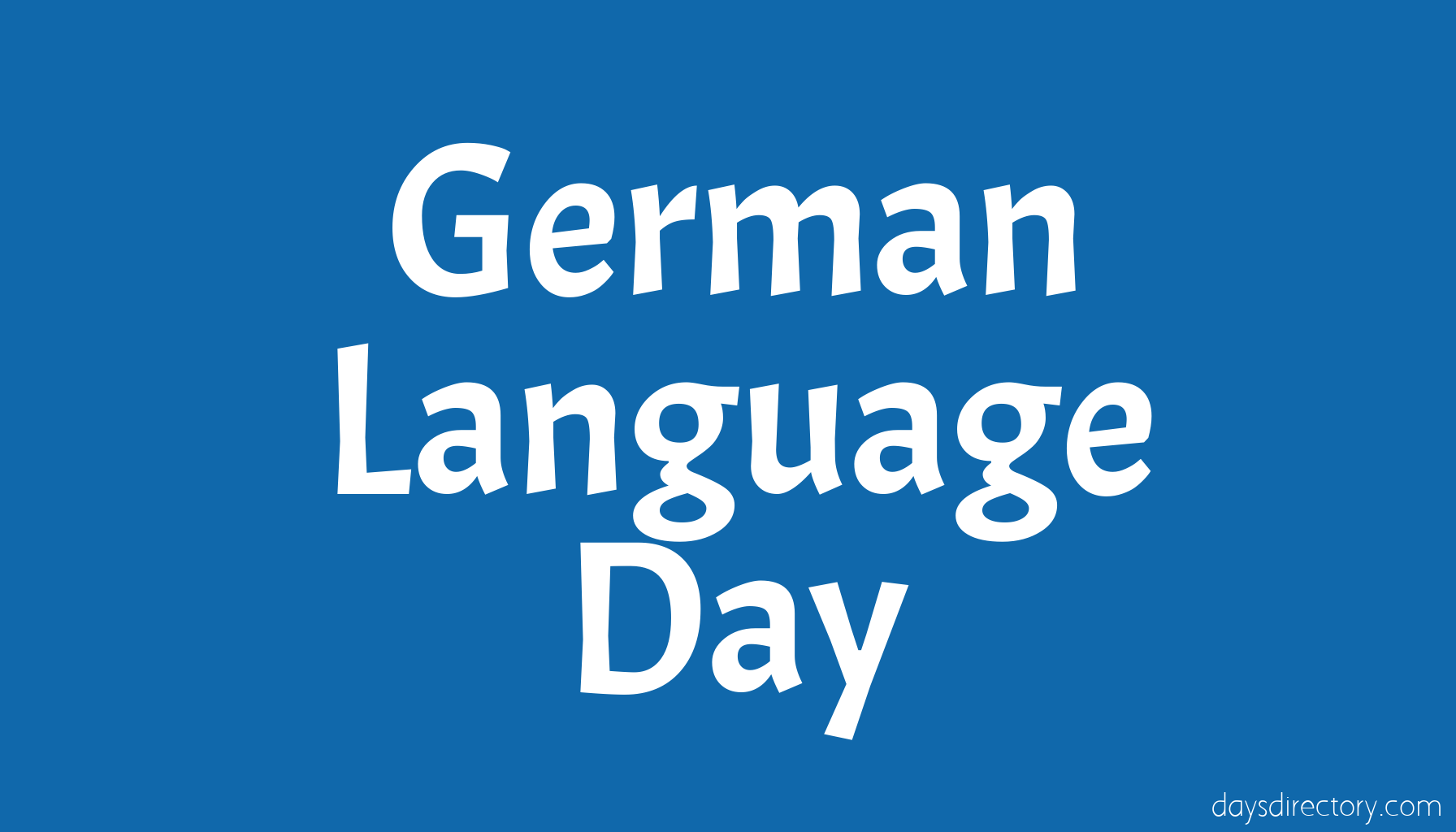 German Language Day