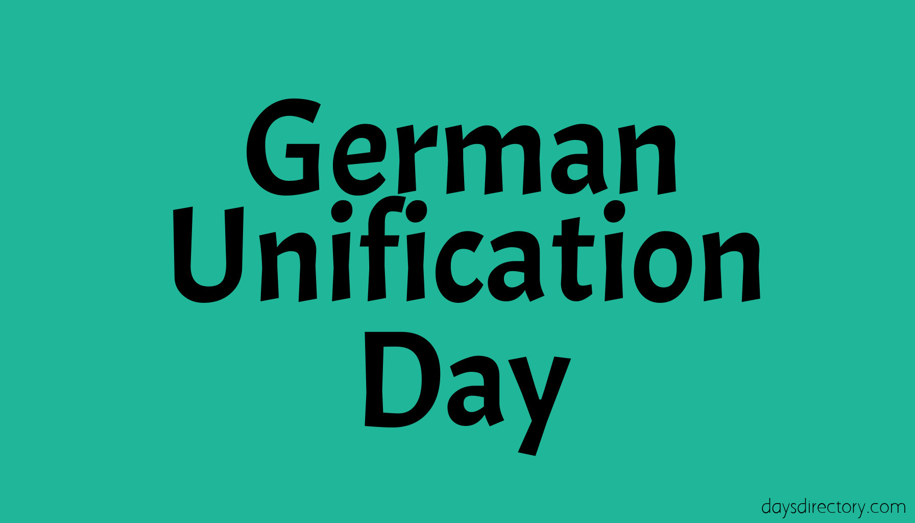 German Unification Day