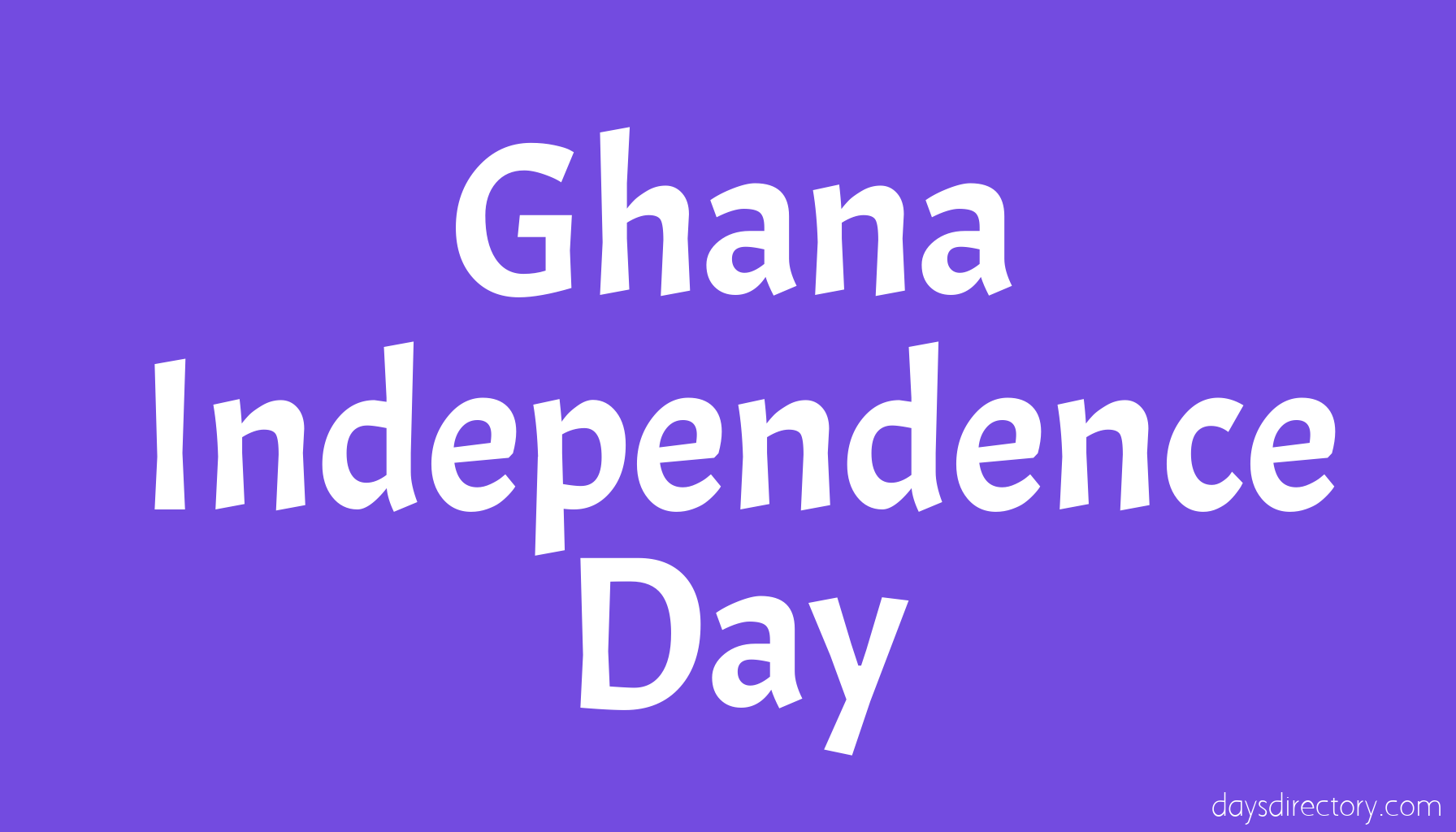 Ghana Independence Day