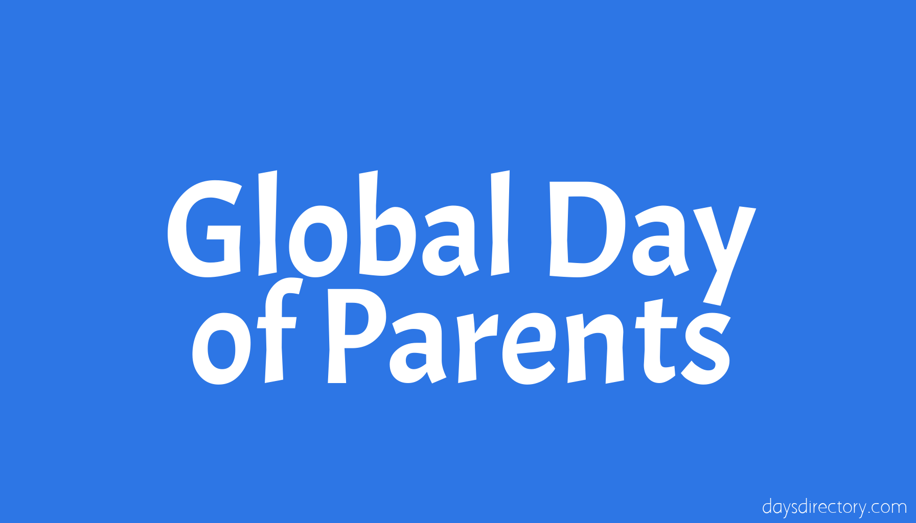 Global Day of Parents