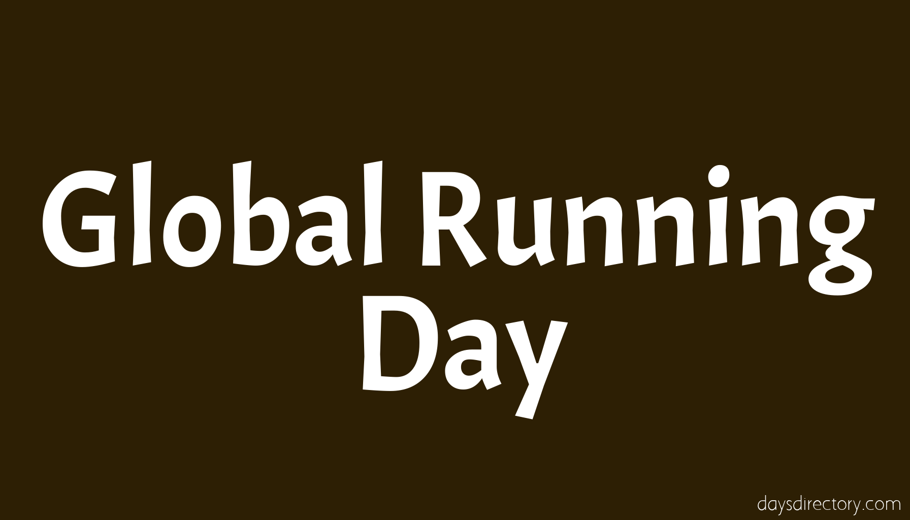 Global Running Day