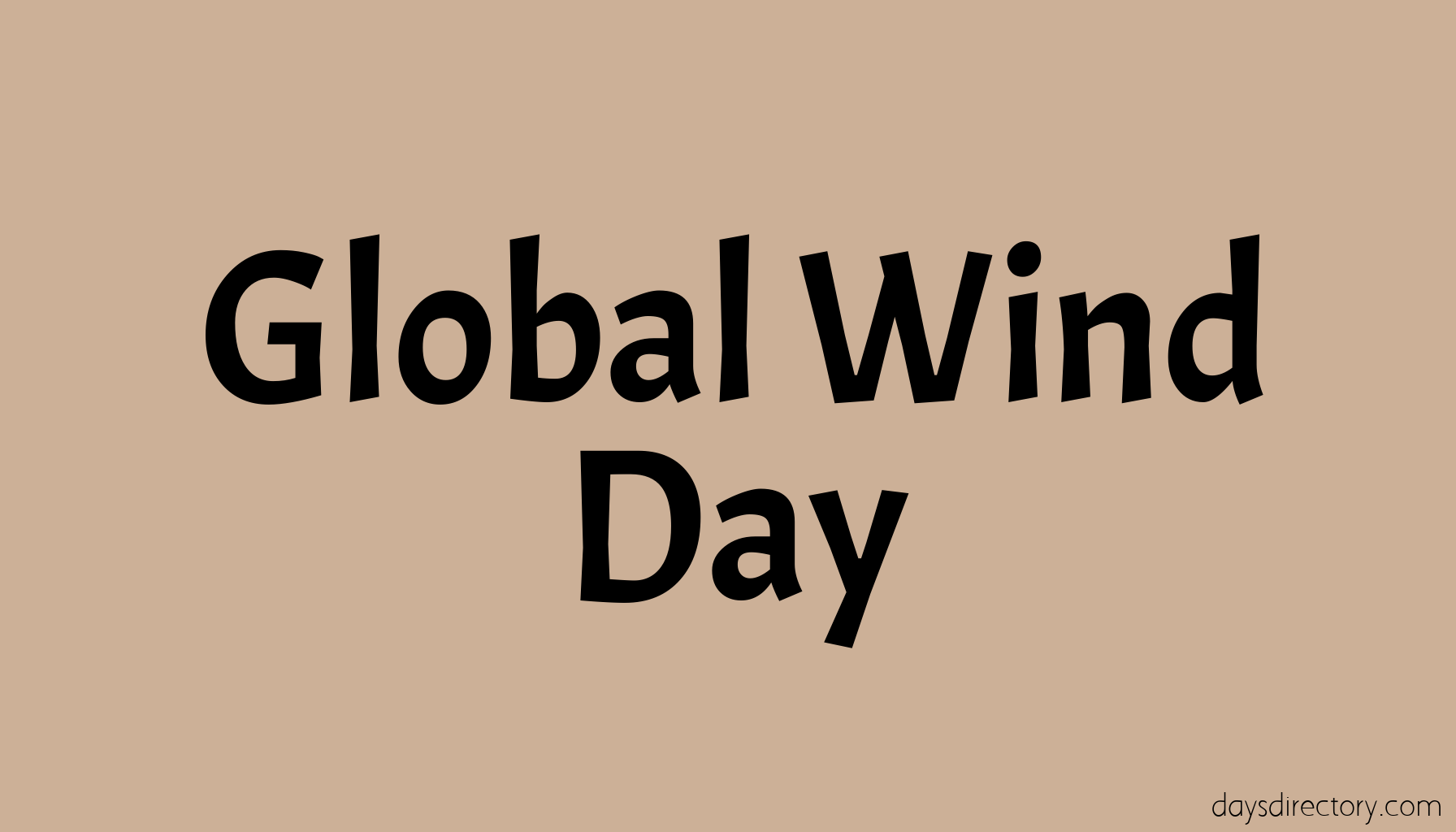 Global Wind Day