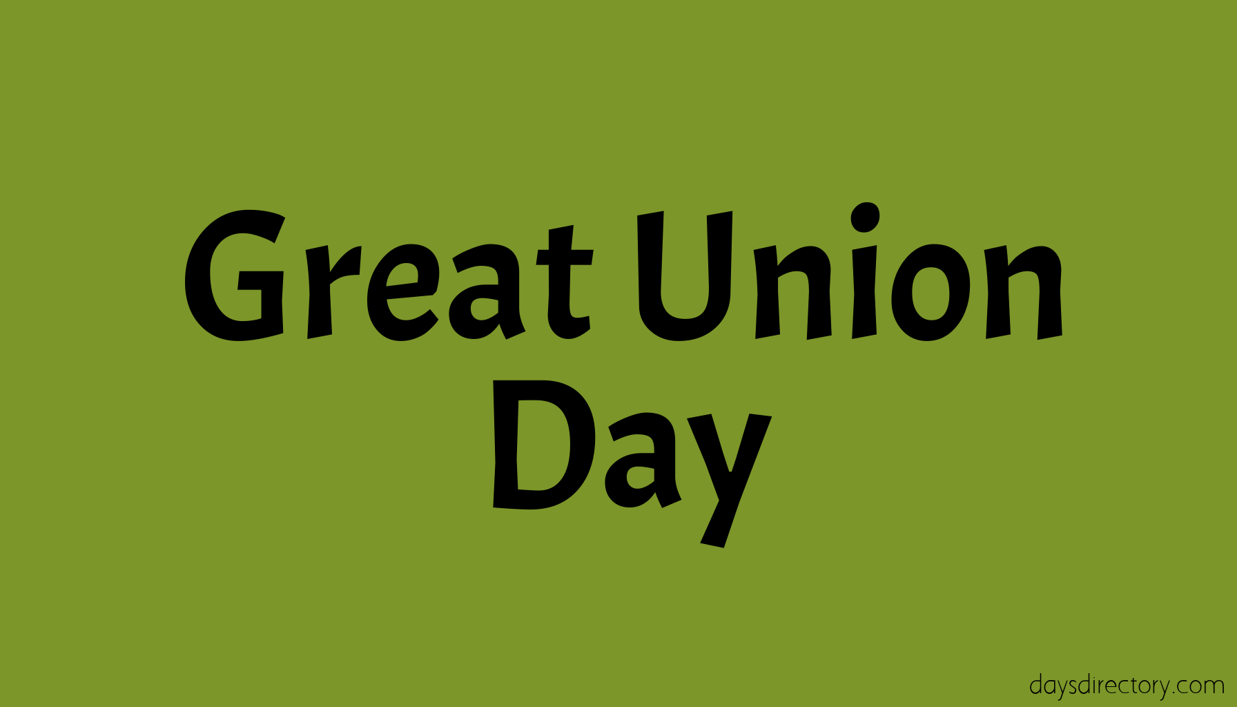 Great Union Day