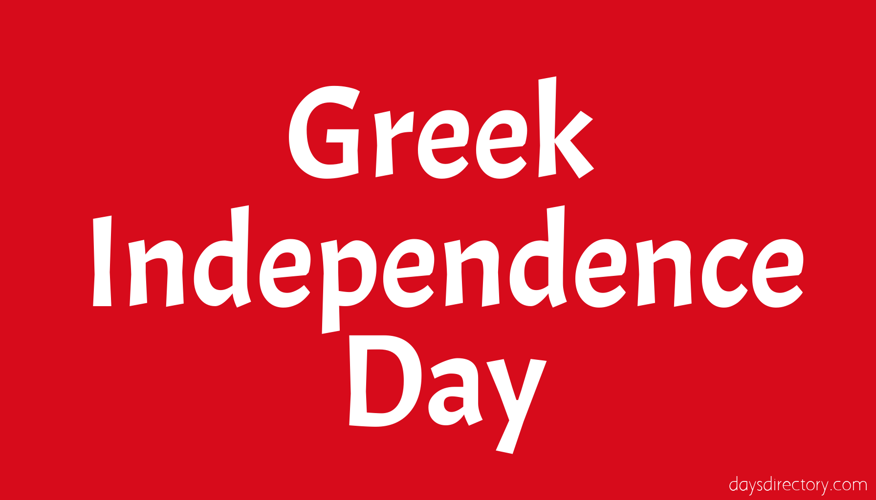 Greek Independence Day