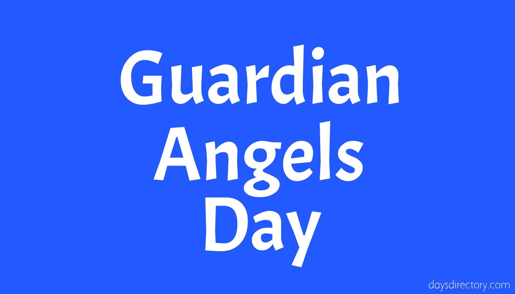 Guardian Angels Day