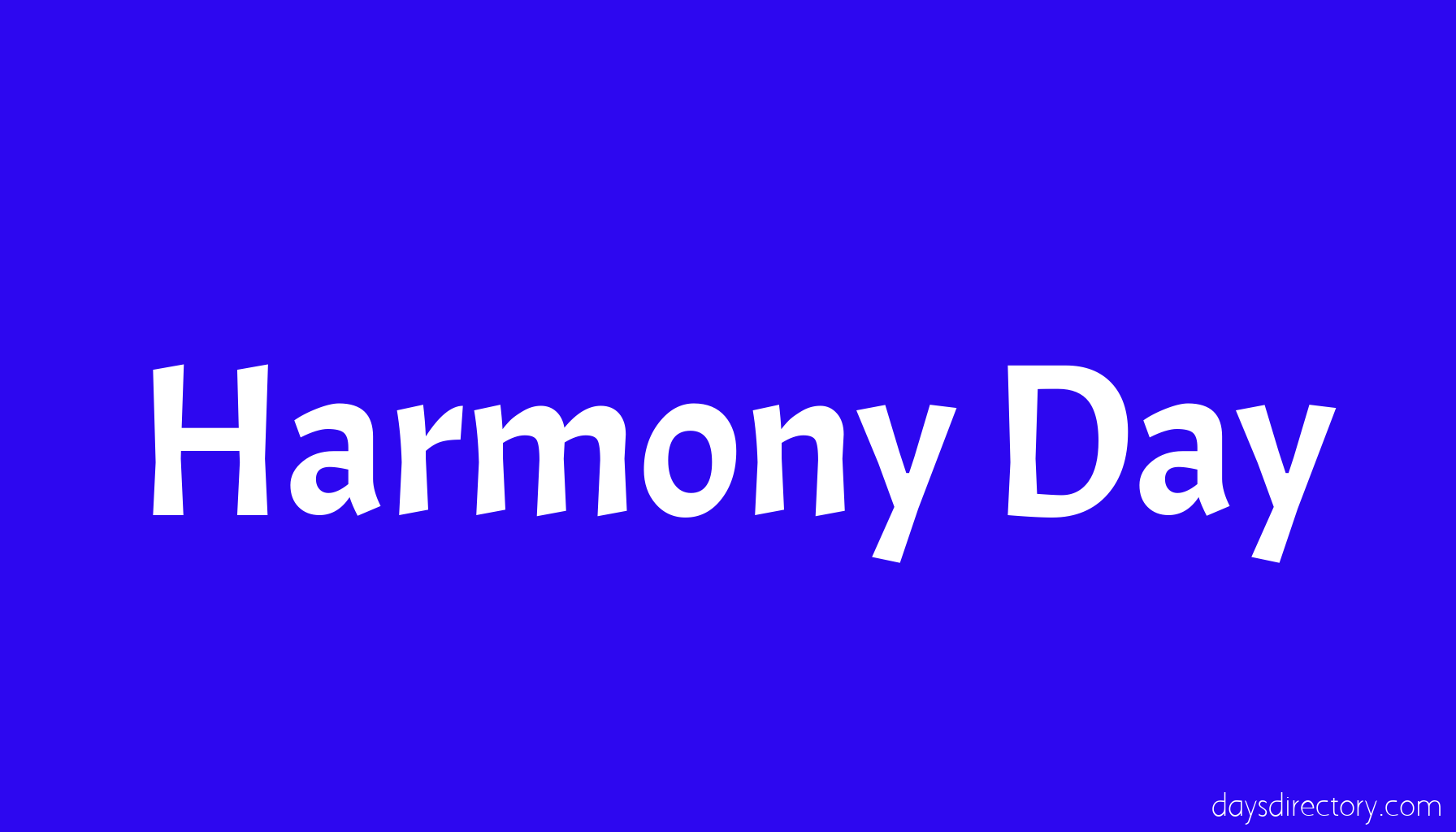 Harmony Day