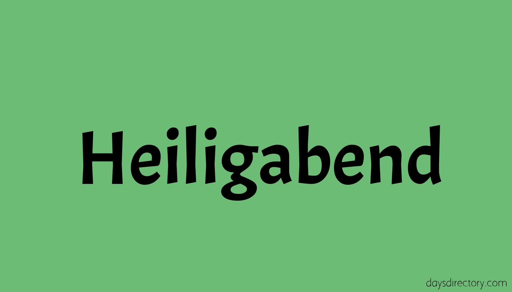 Heiligabend