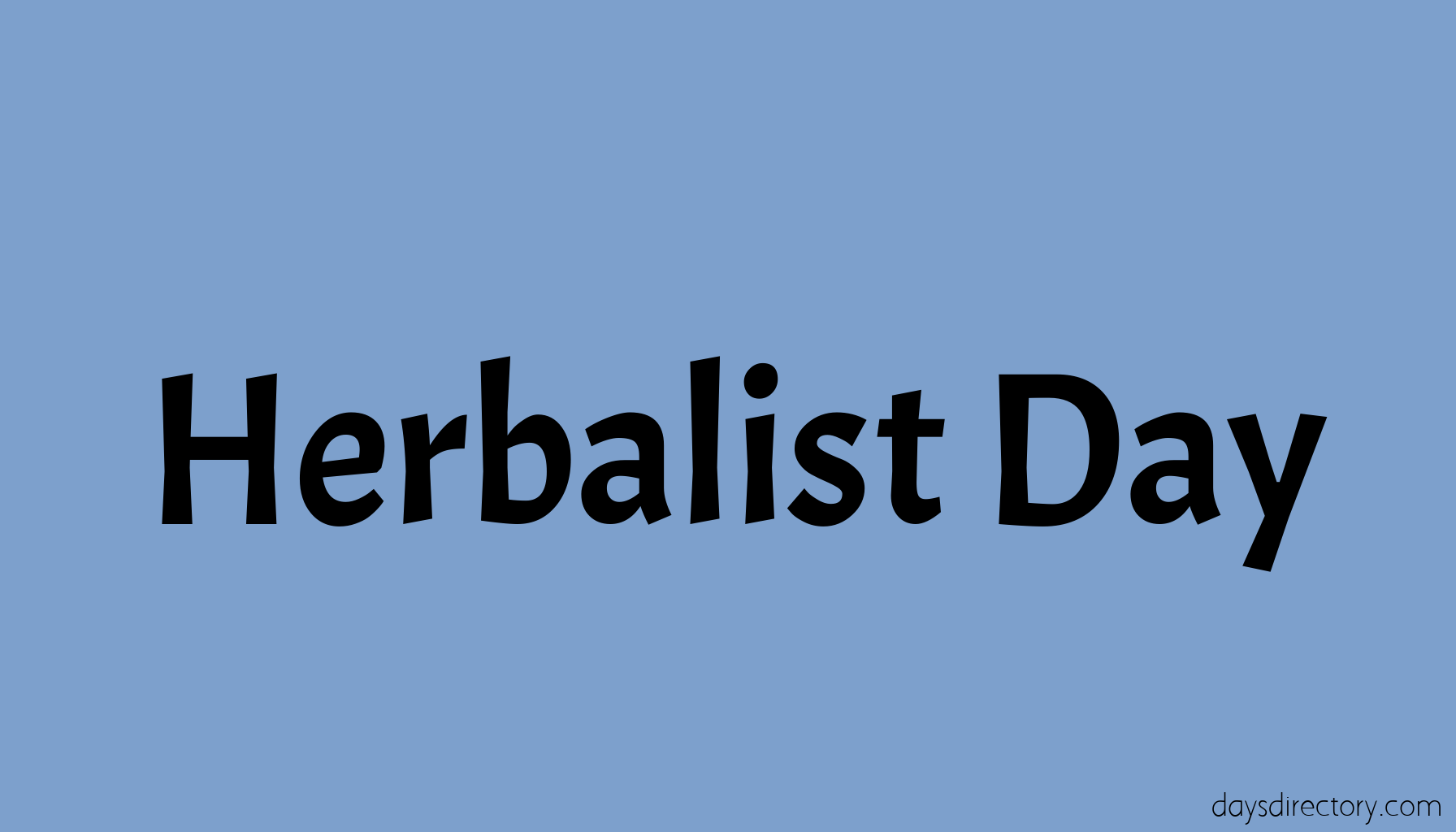 Herbalist Day