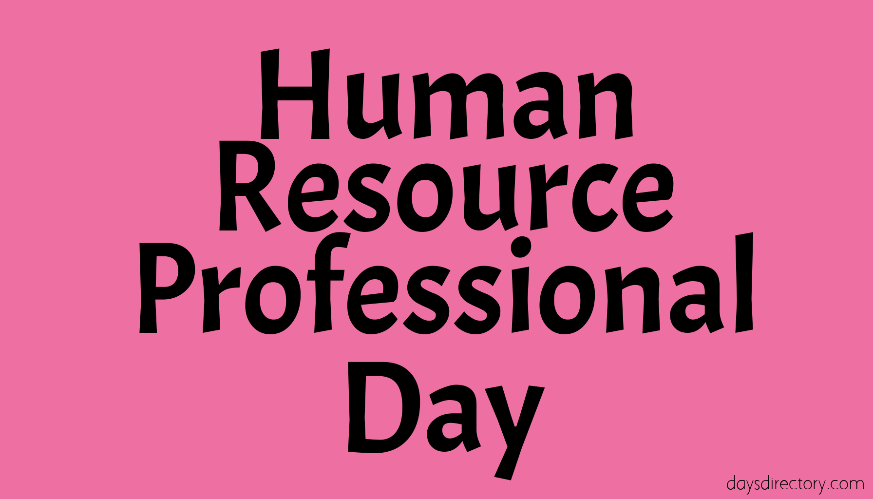 Human Resource Professional Day