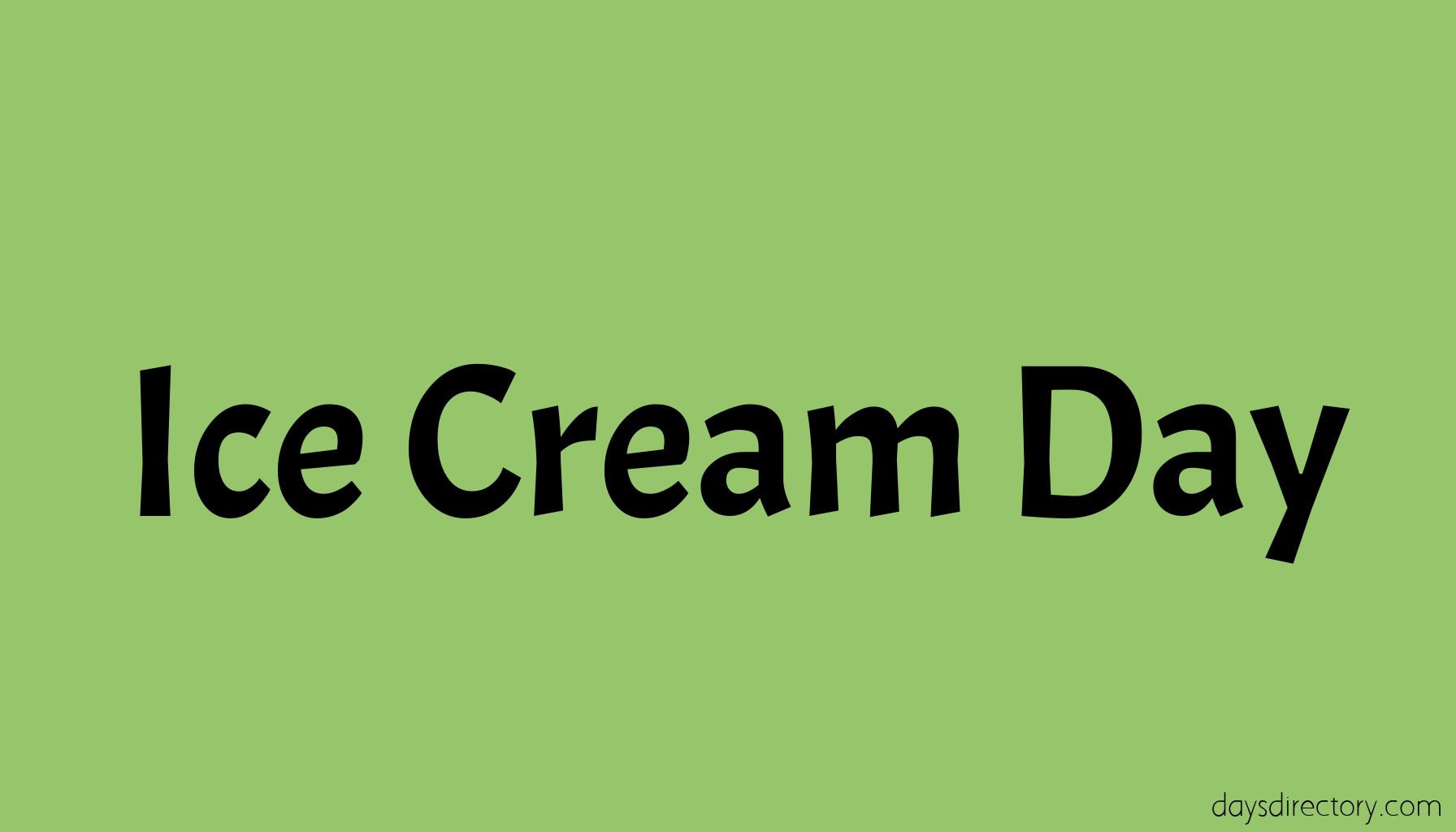 Ice Cream Day