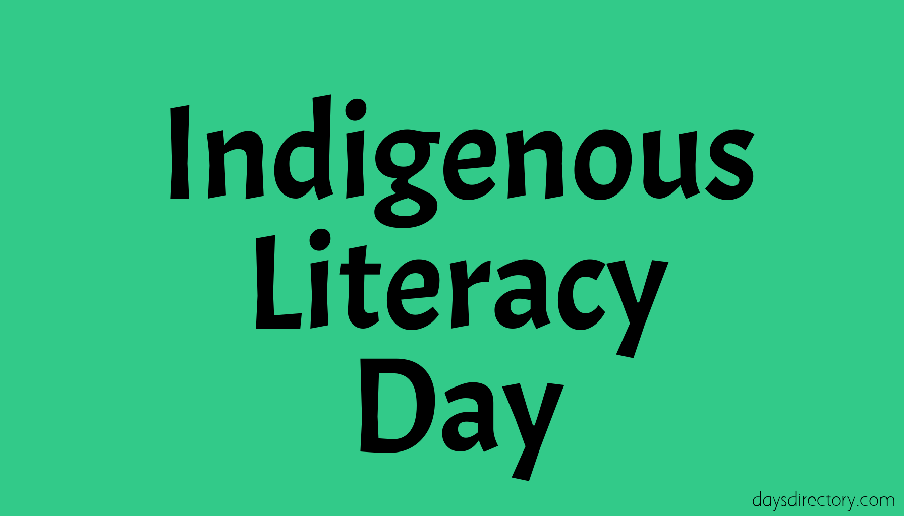 Indigenous Literacy Day