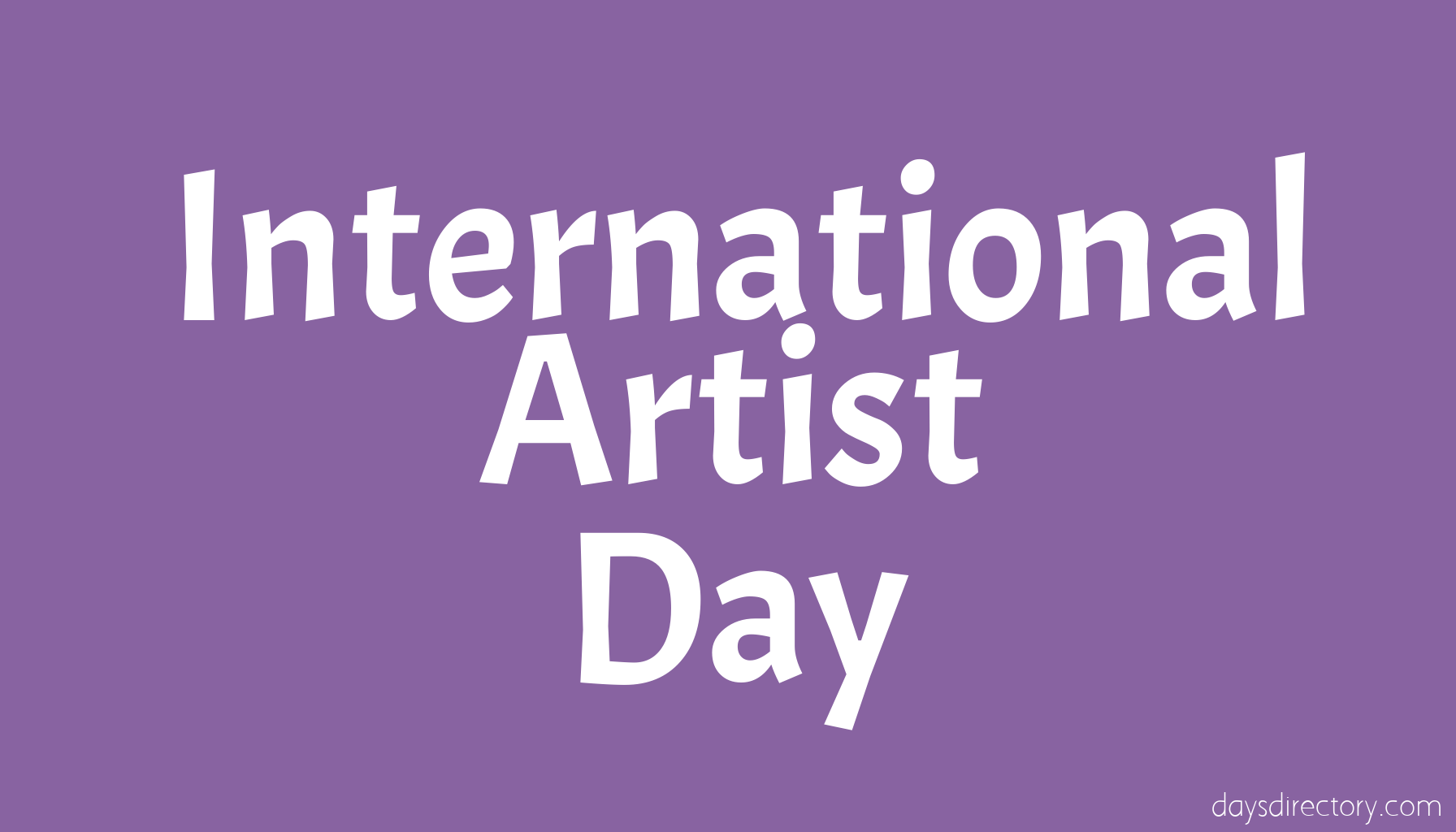 International Artist Day