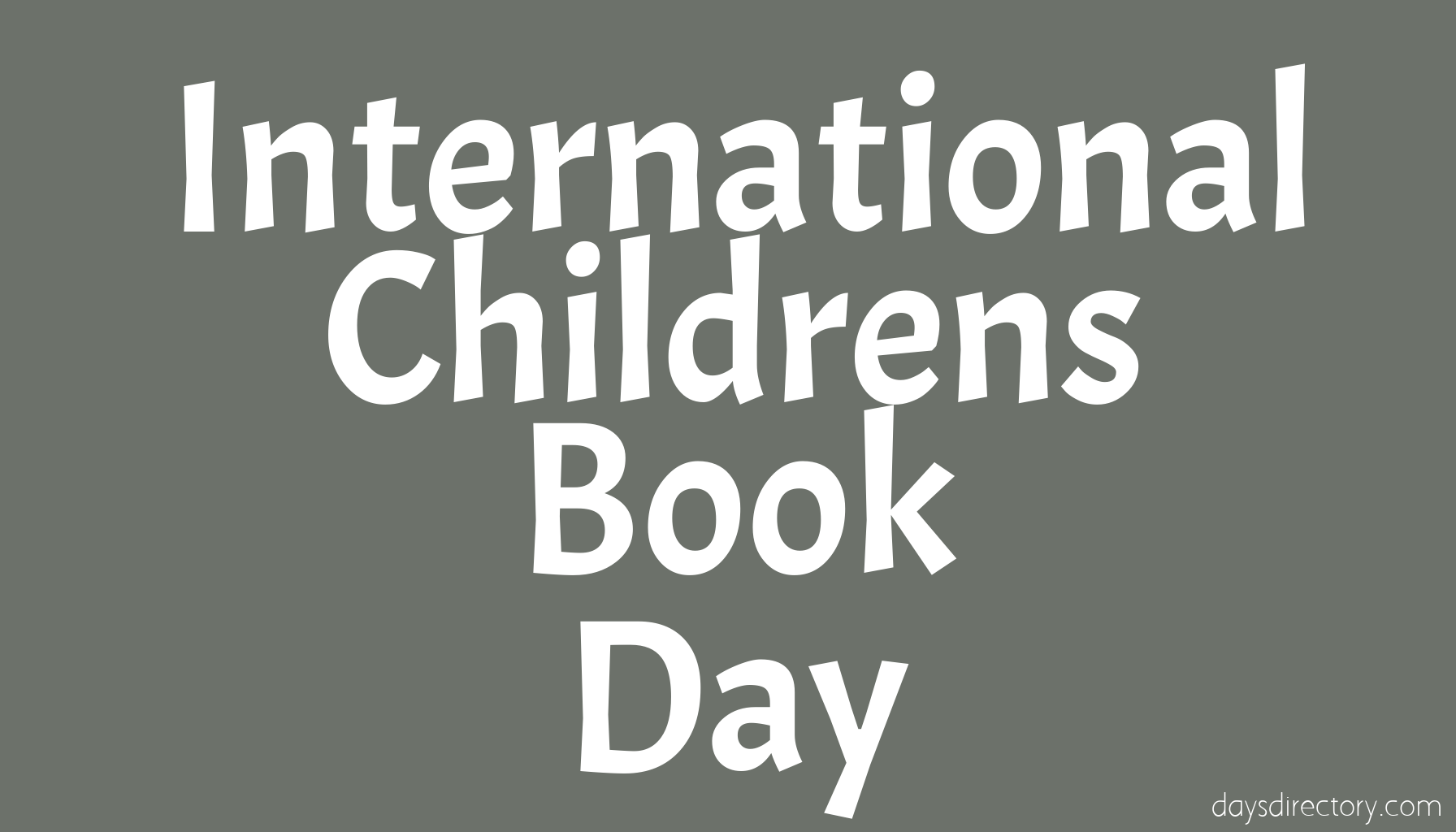 International Childrens Book Day