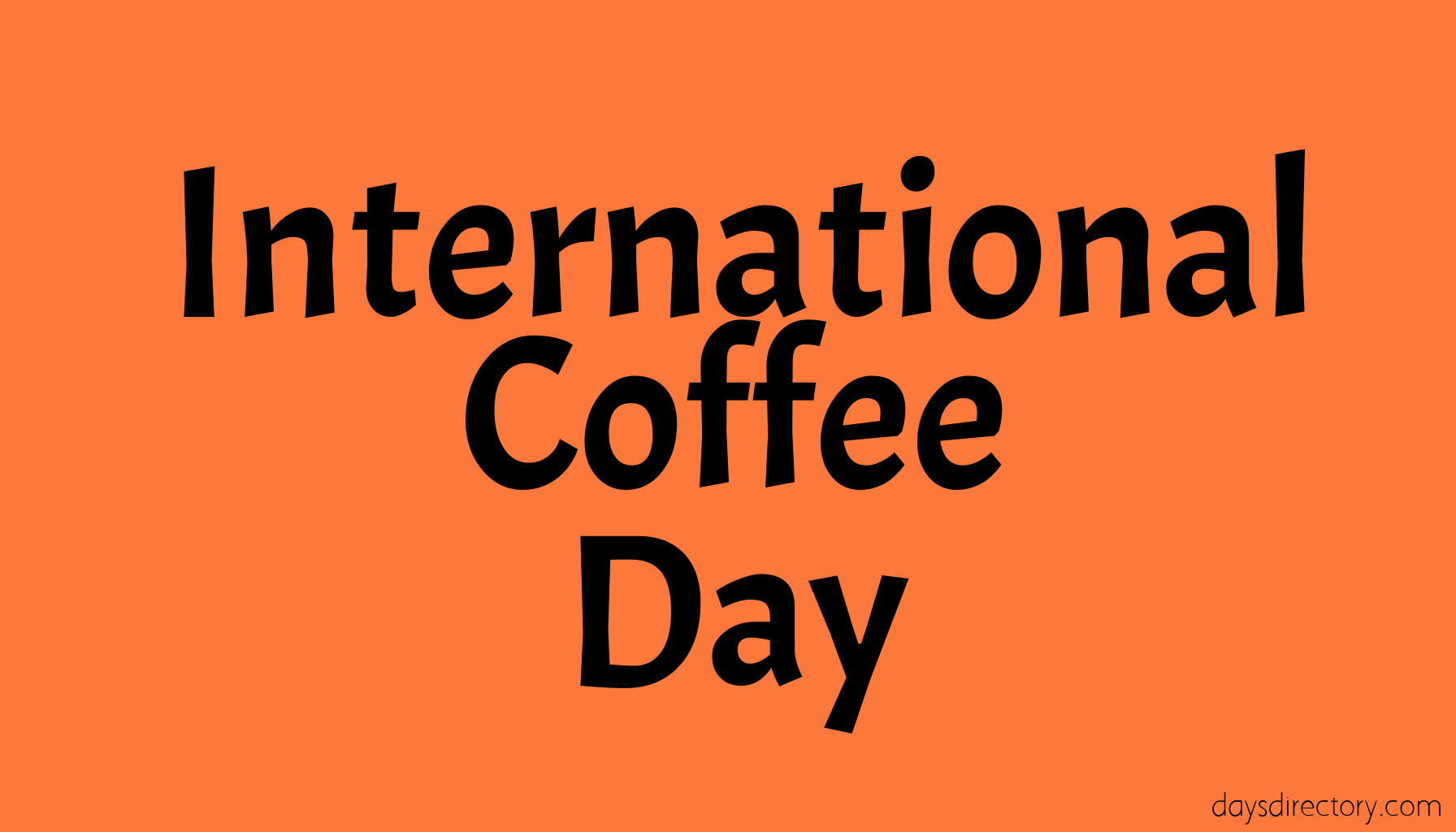 International Coffee Day