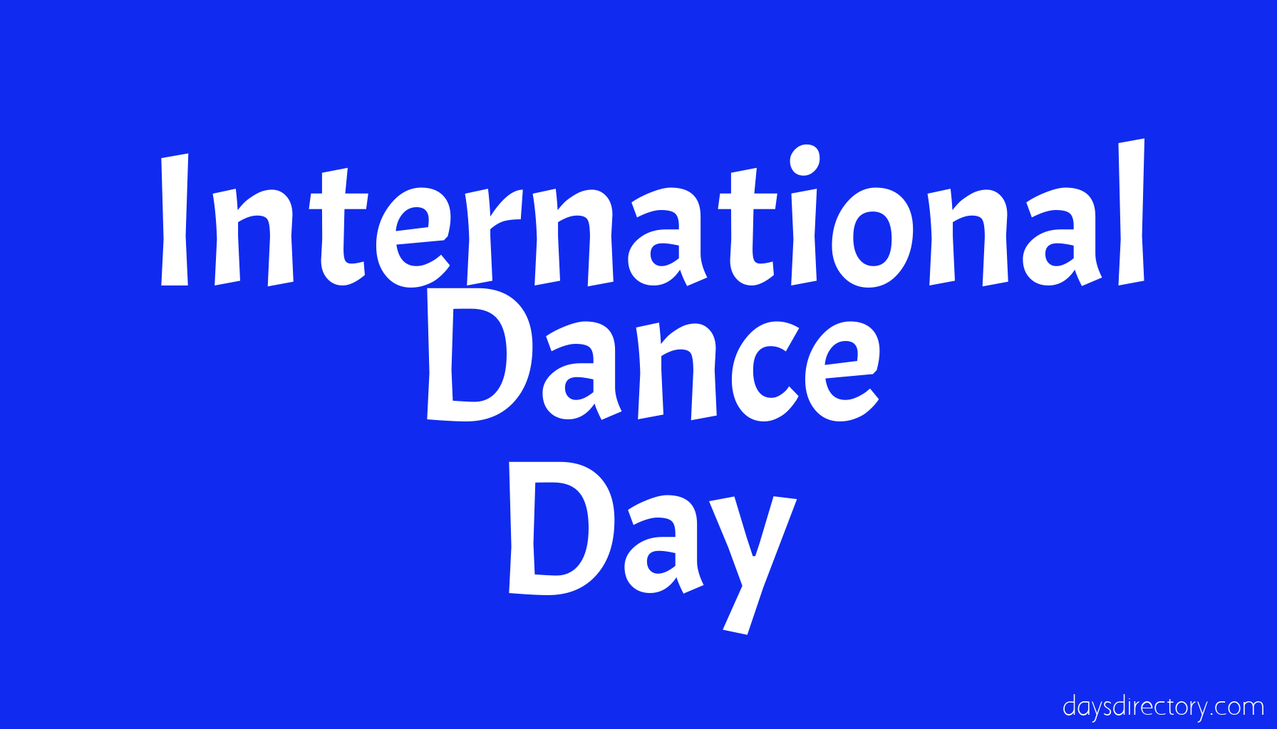 International Dance Day