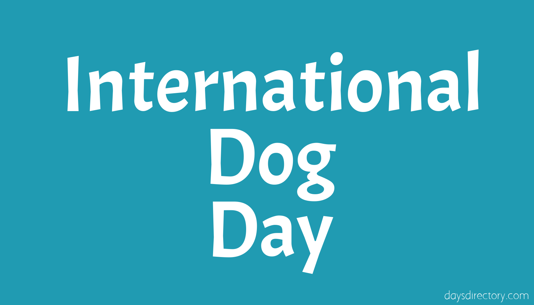 International Dog Day