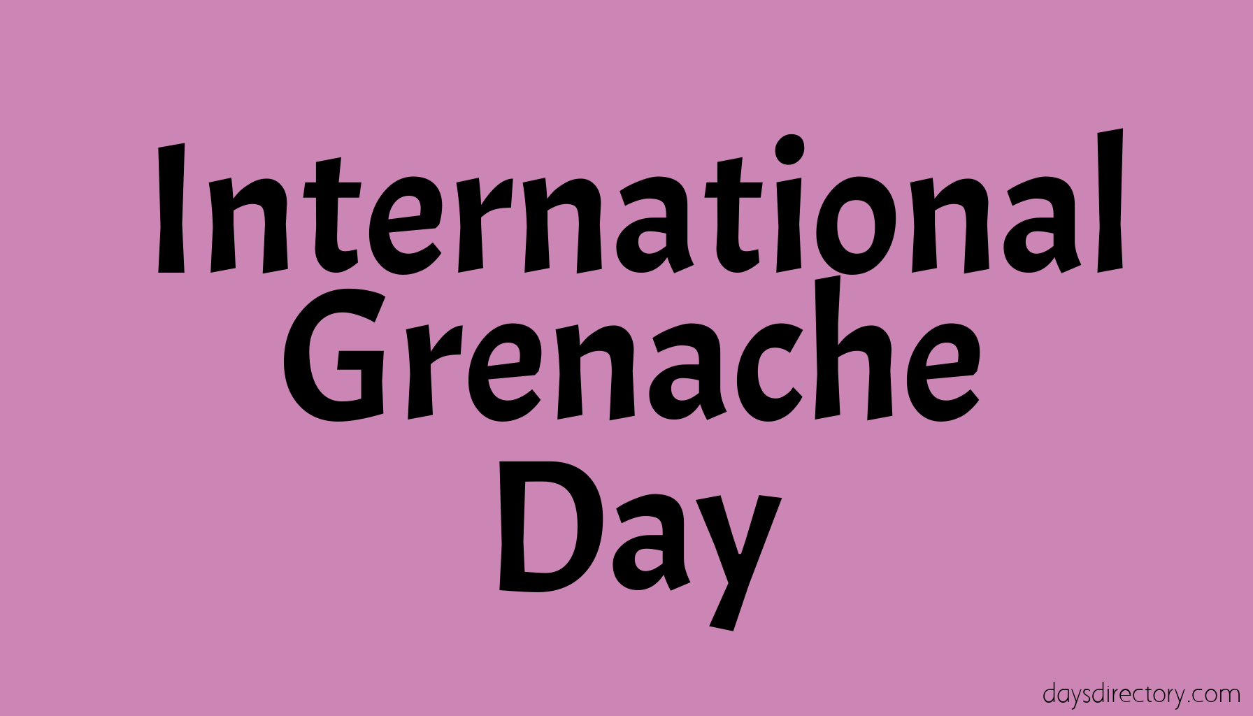 International Grenache Day