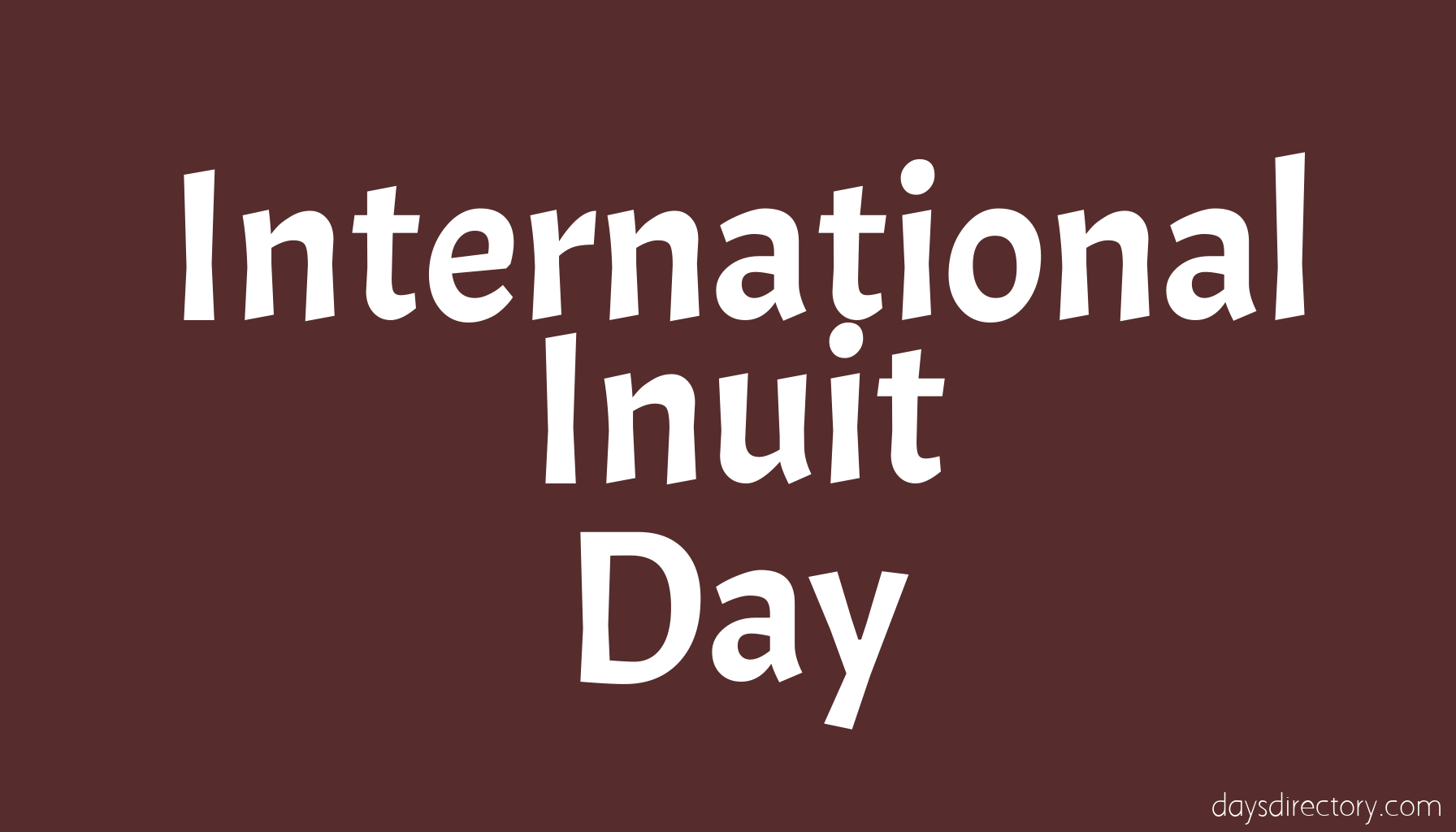 International Inuit Day