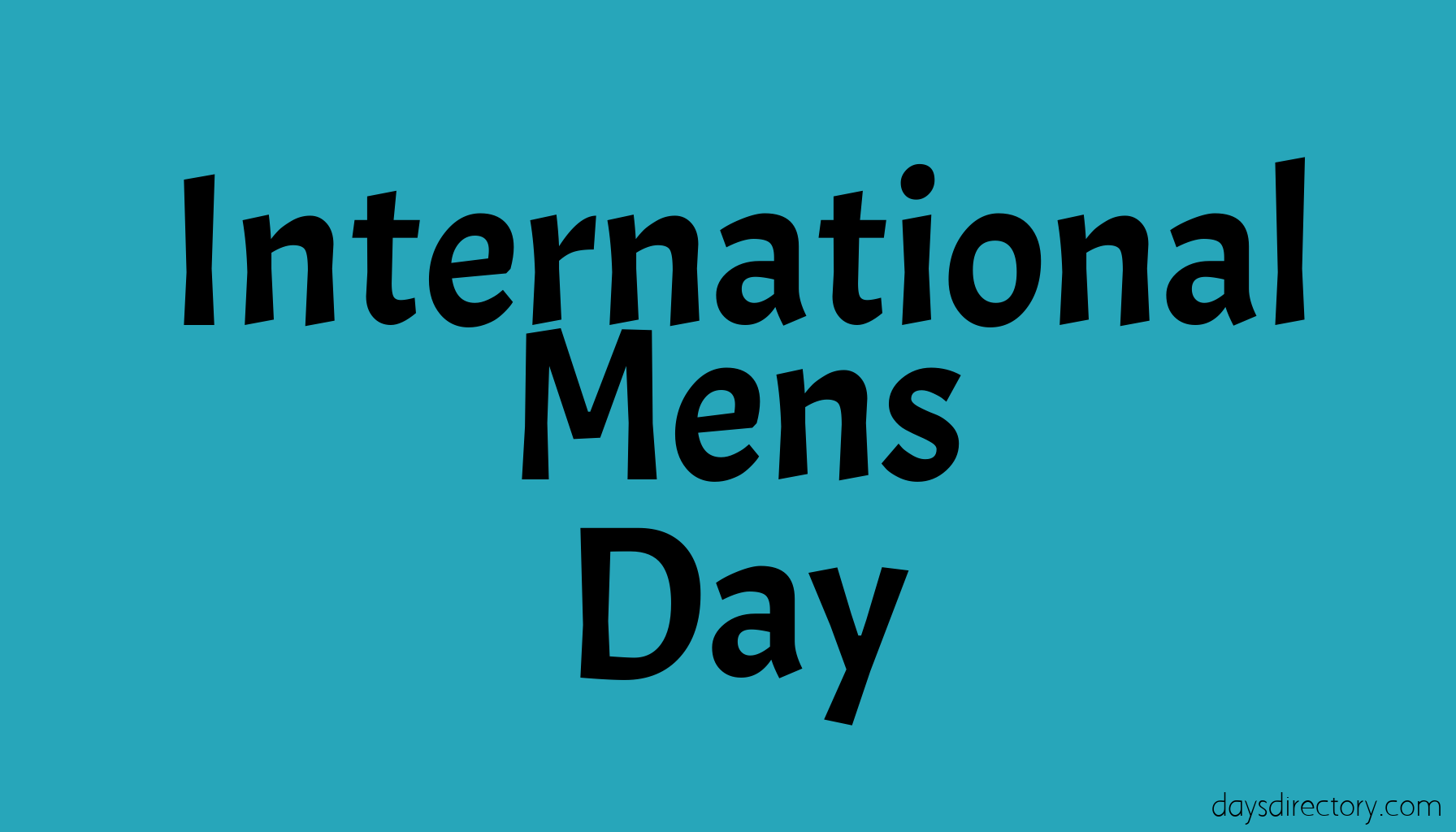 International Mens Day