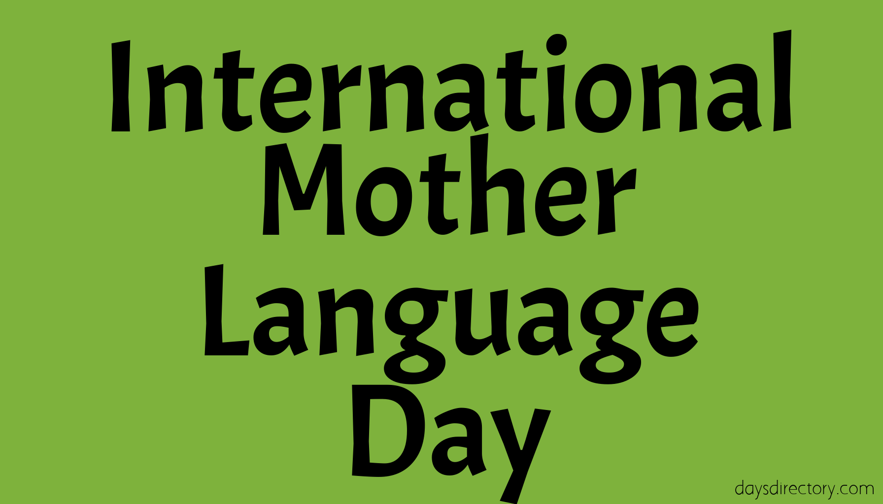 International Mother Language Day