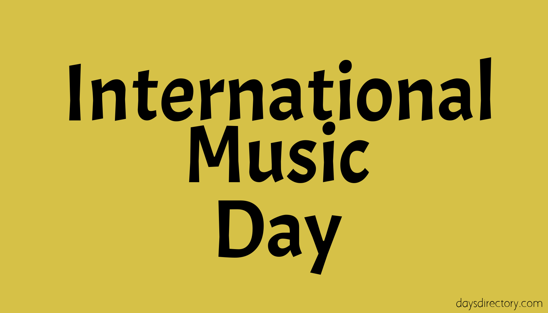 International Music Day