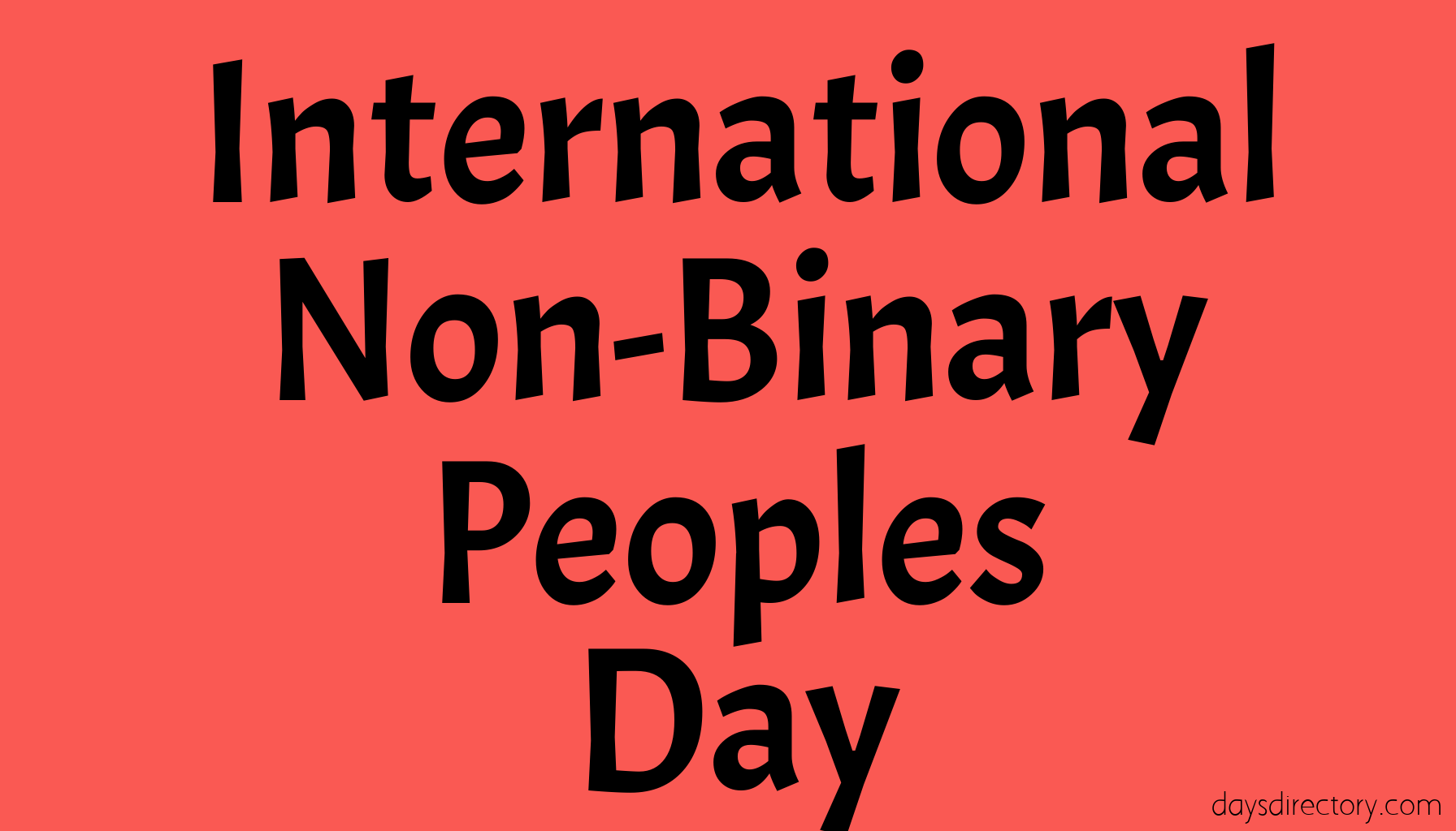 International Non-Binary Peoples Day