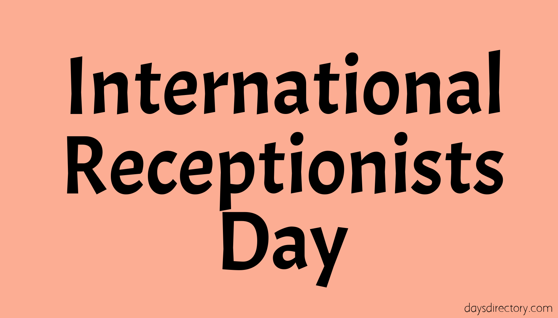 International Receptionists Day