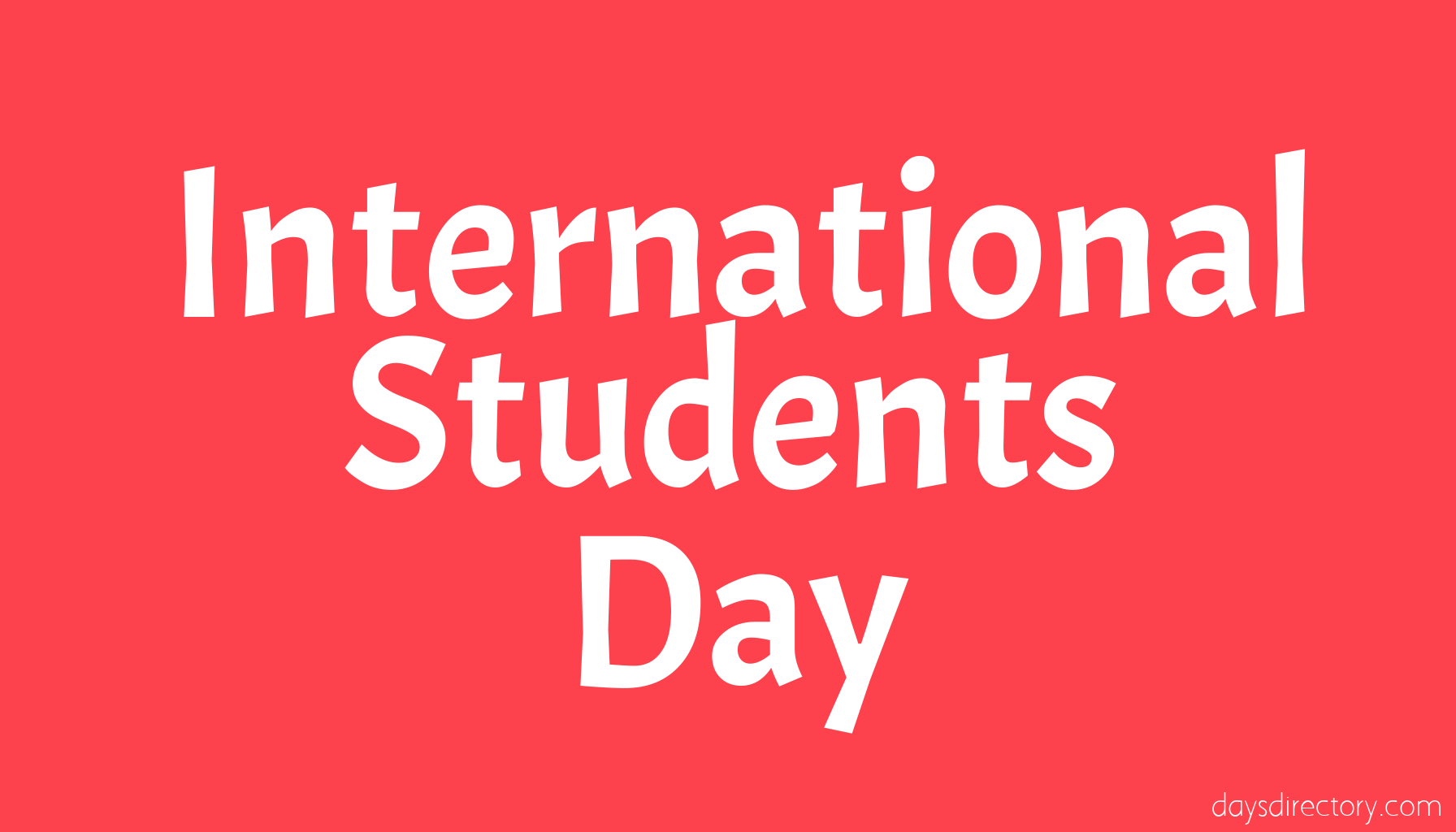 International Students Day