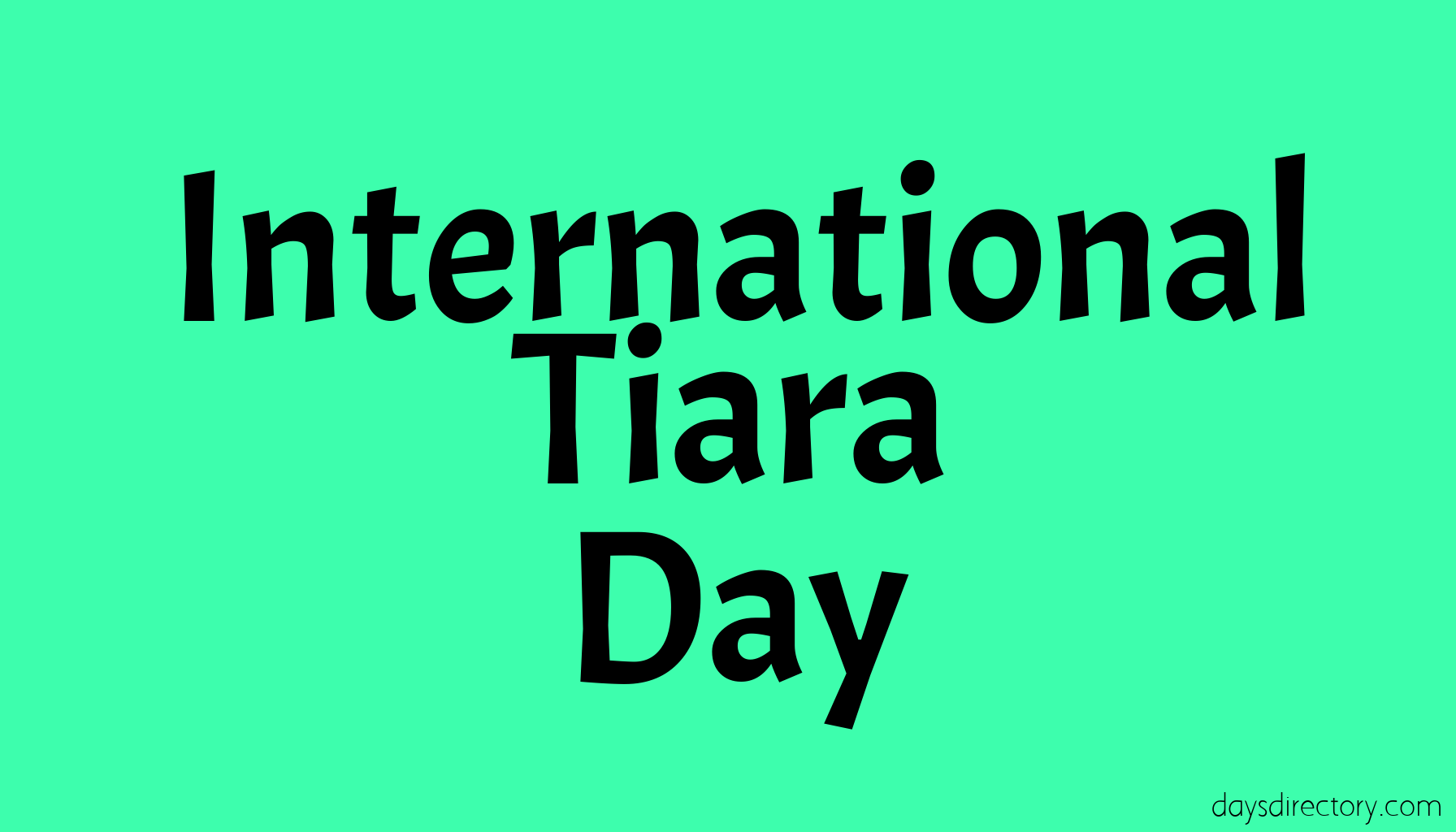 International Tiara Day