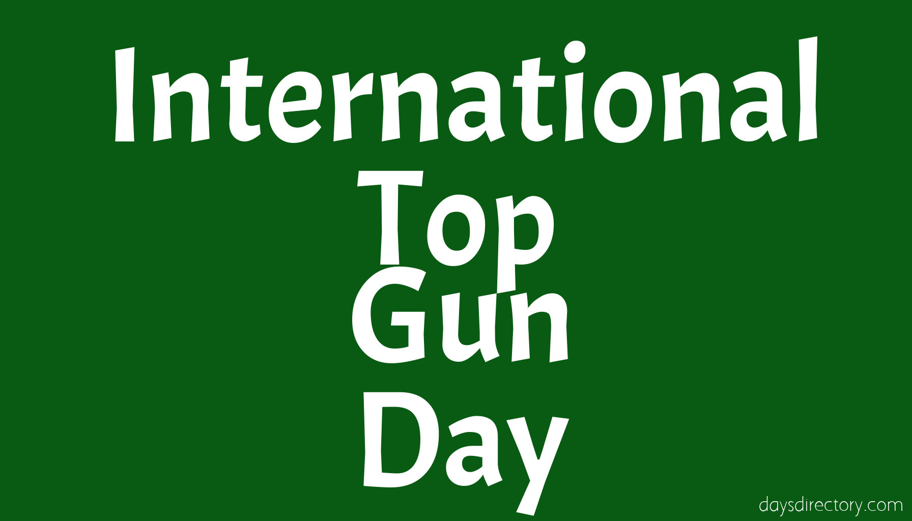 International Top Gun Day