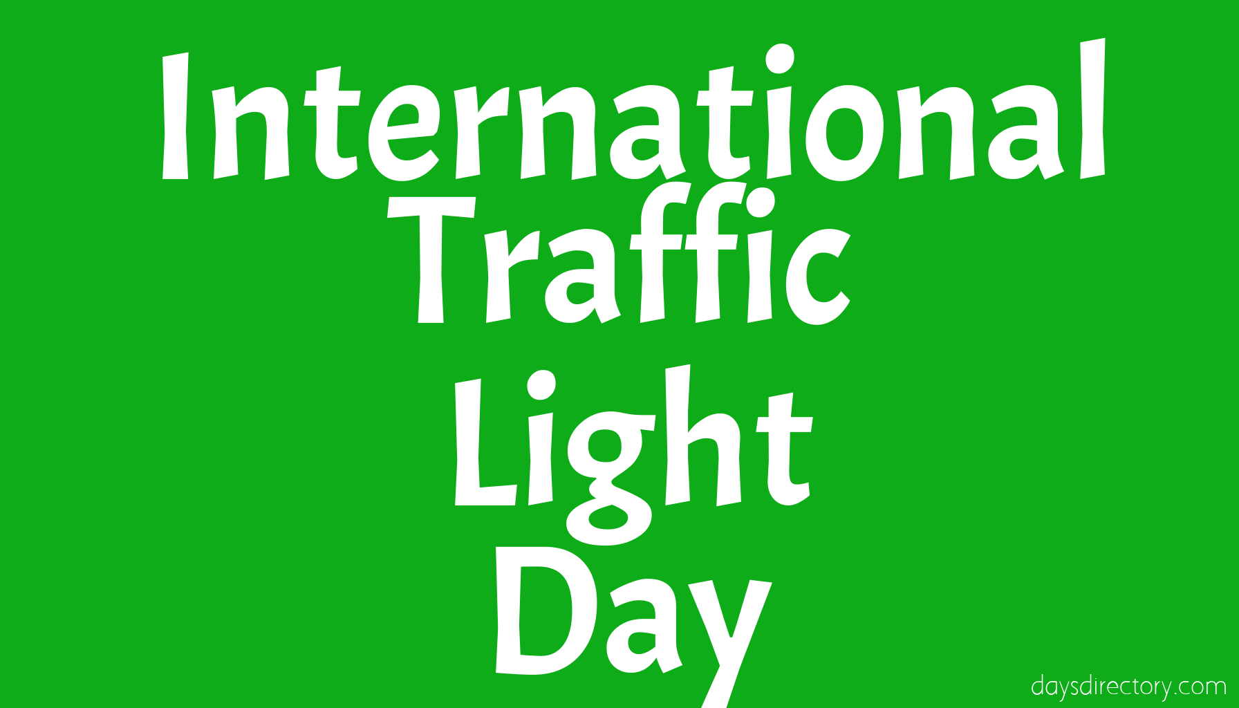 International Traffic Light Day