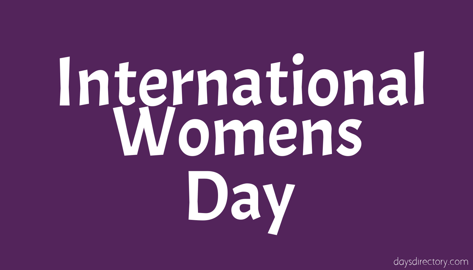 International Womens Day