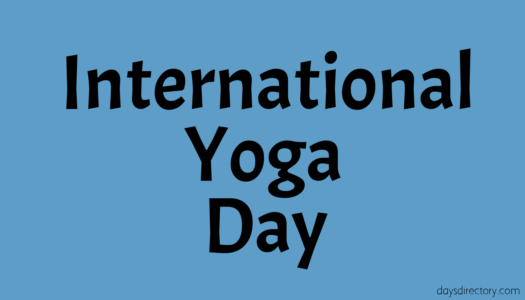 International Yoga Day