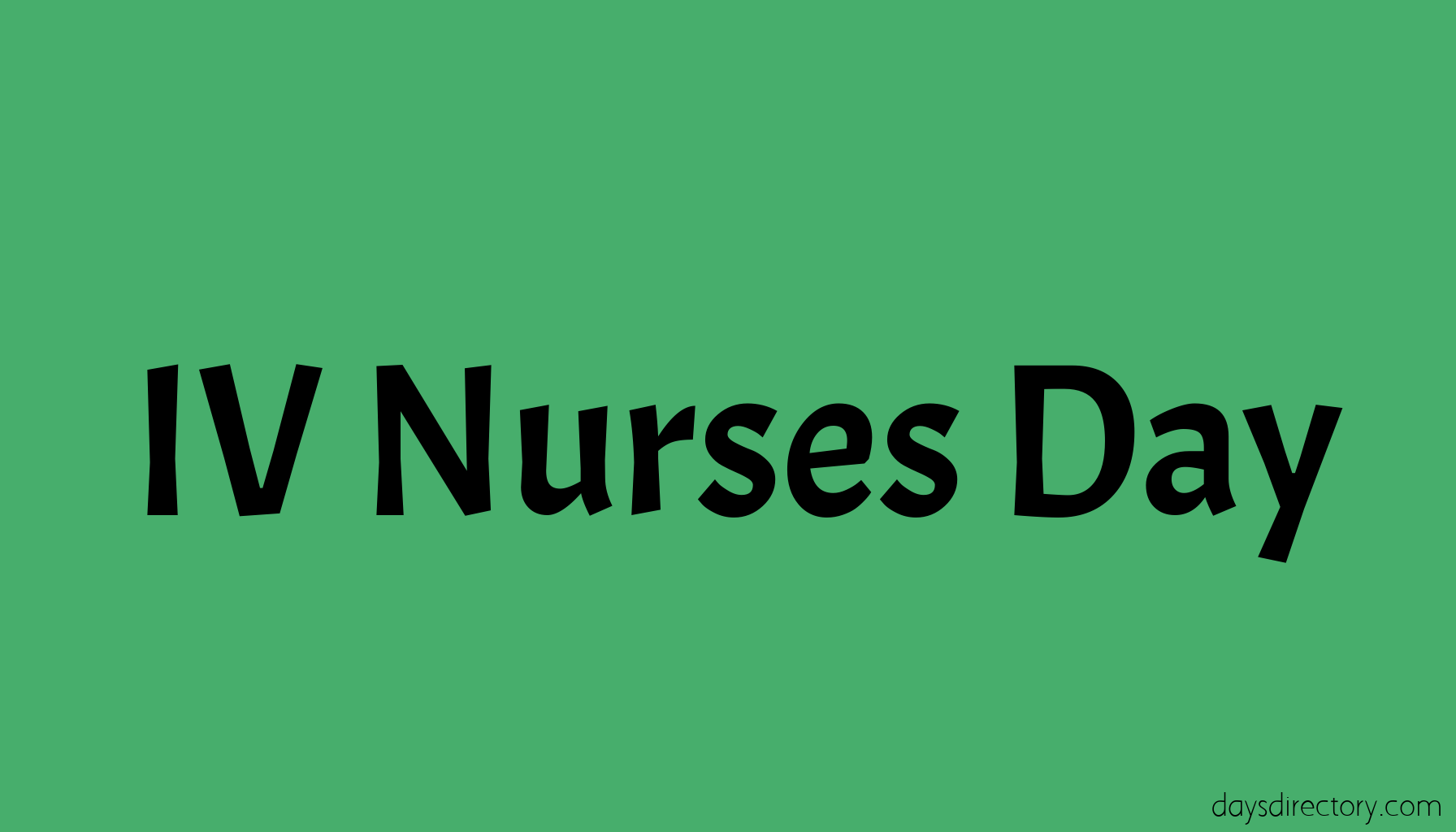IV Nurses Day