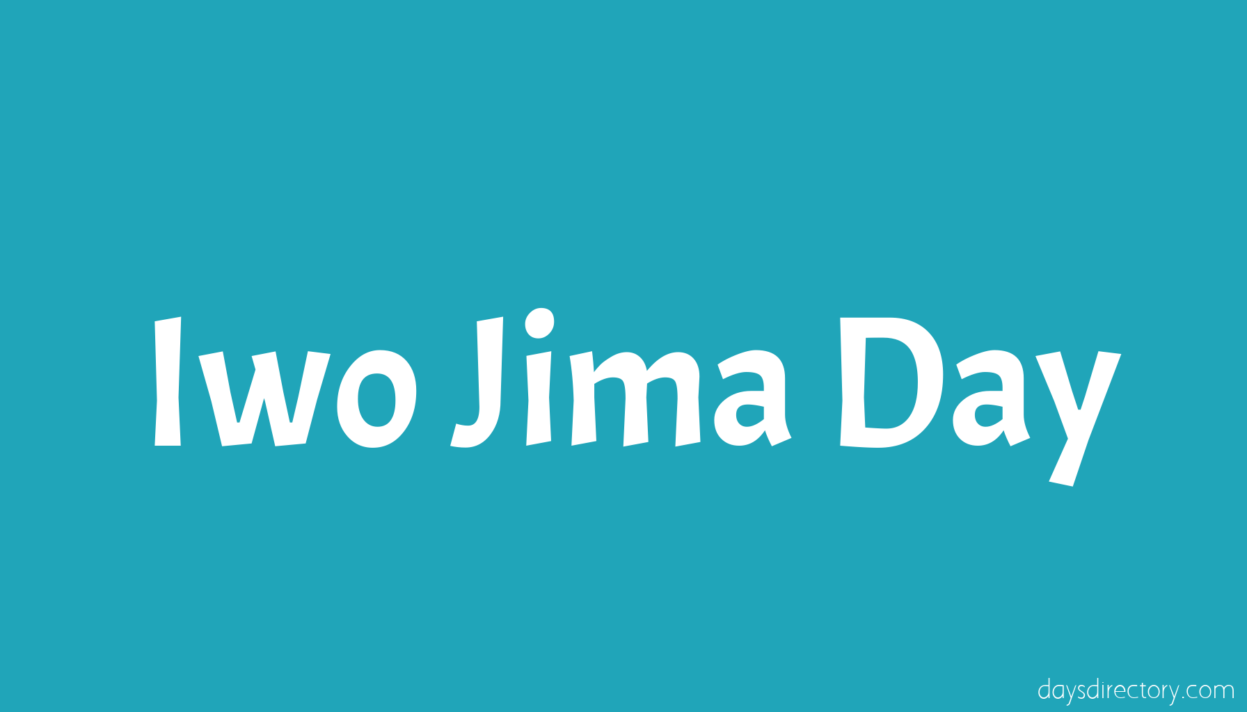 Iwo Jima Day