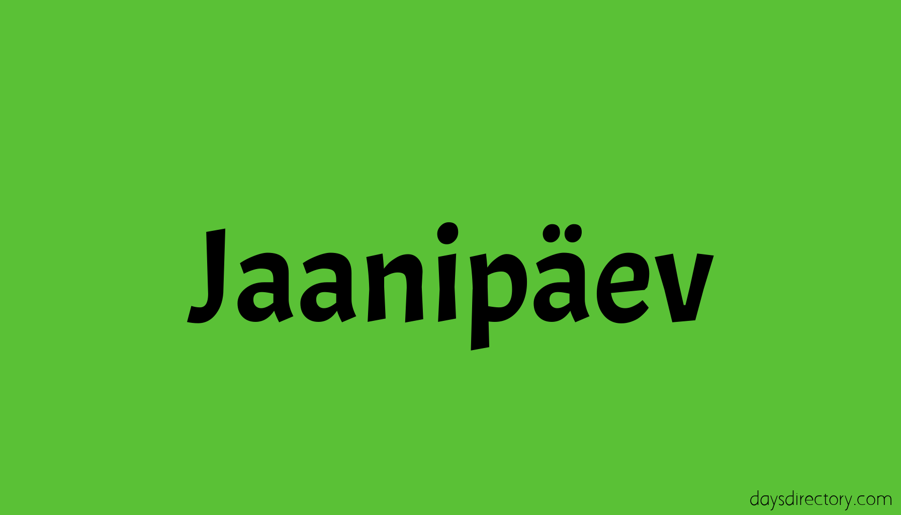 Jaanipev