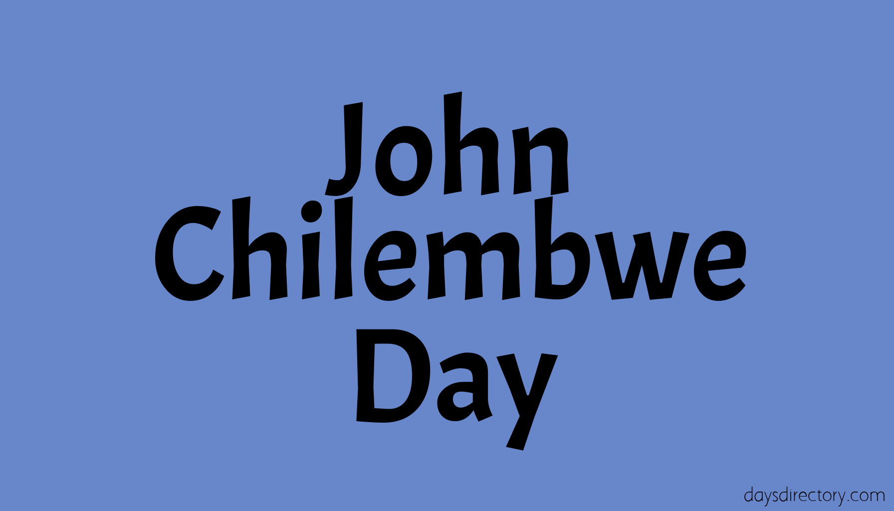 John Chilembwe Day
