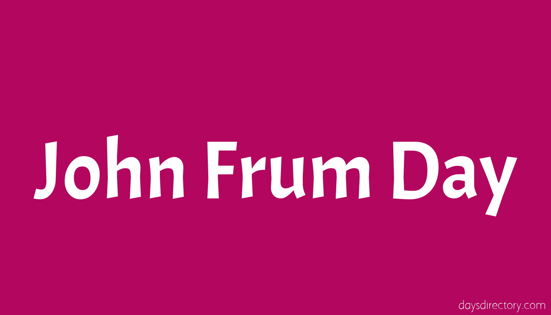 John Frum Day