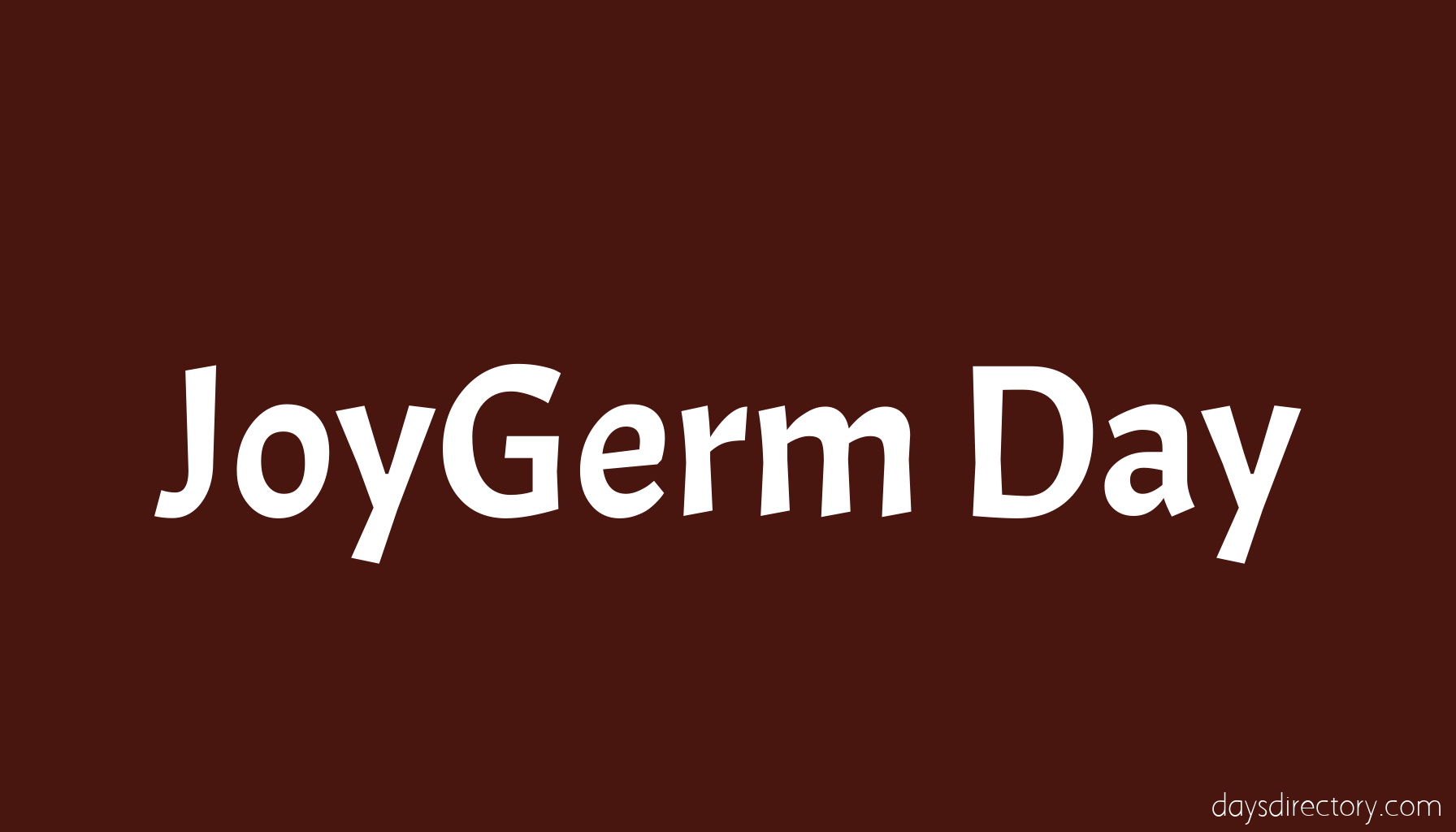 JoyGerm Day